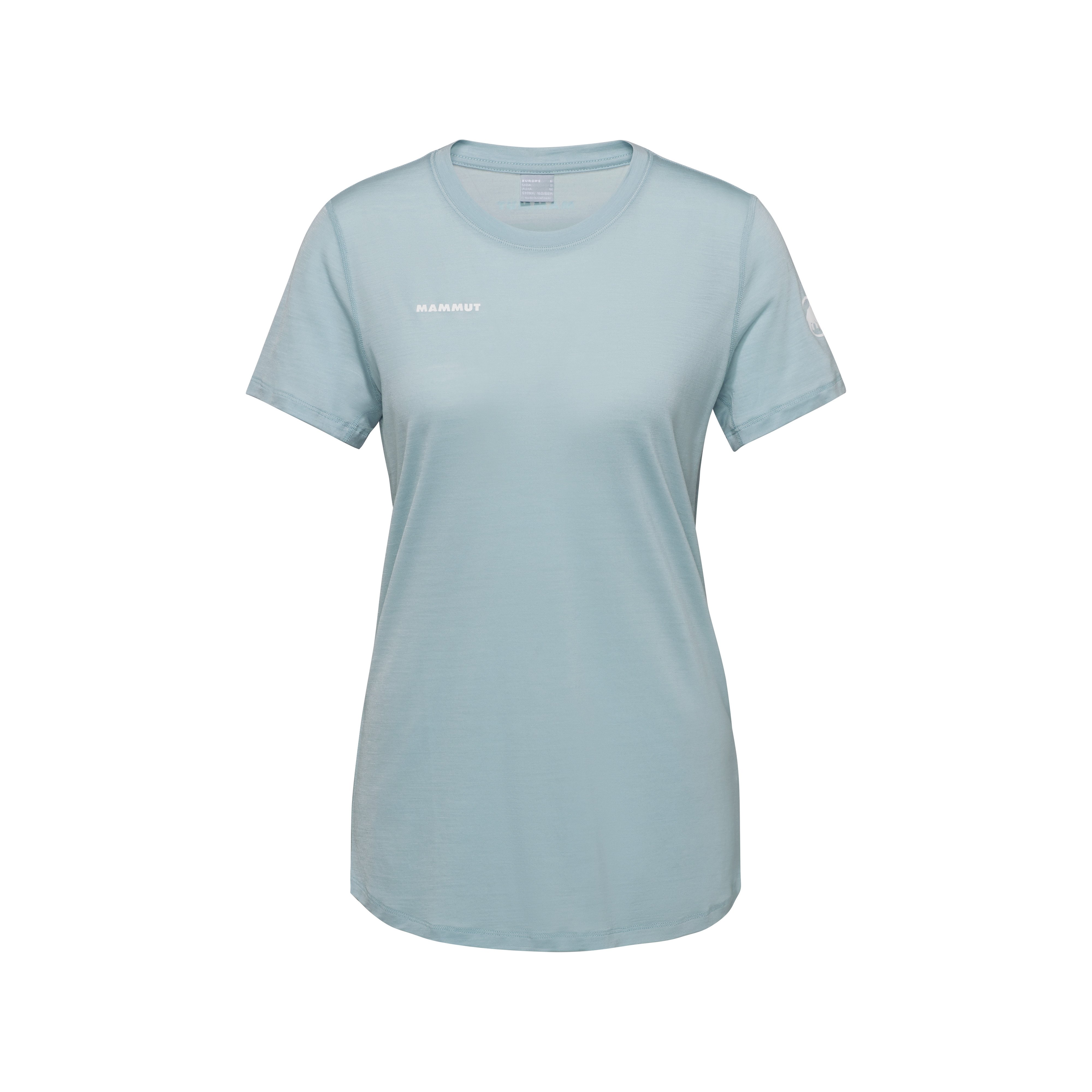 Mammut Tree Wool FL T-Shirt Women - Black/Silver sage melange/Acacia/Peach melange/Quartz dust melange/Mammut red/Marine melange/Lavandin melange/Sablun/19784/Dark jade melange/Flux melange/Nebla - Thumbnail