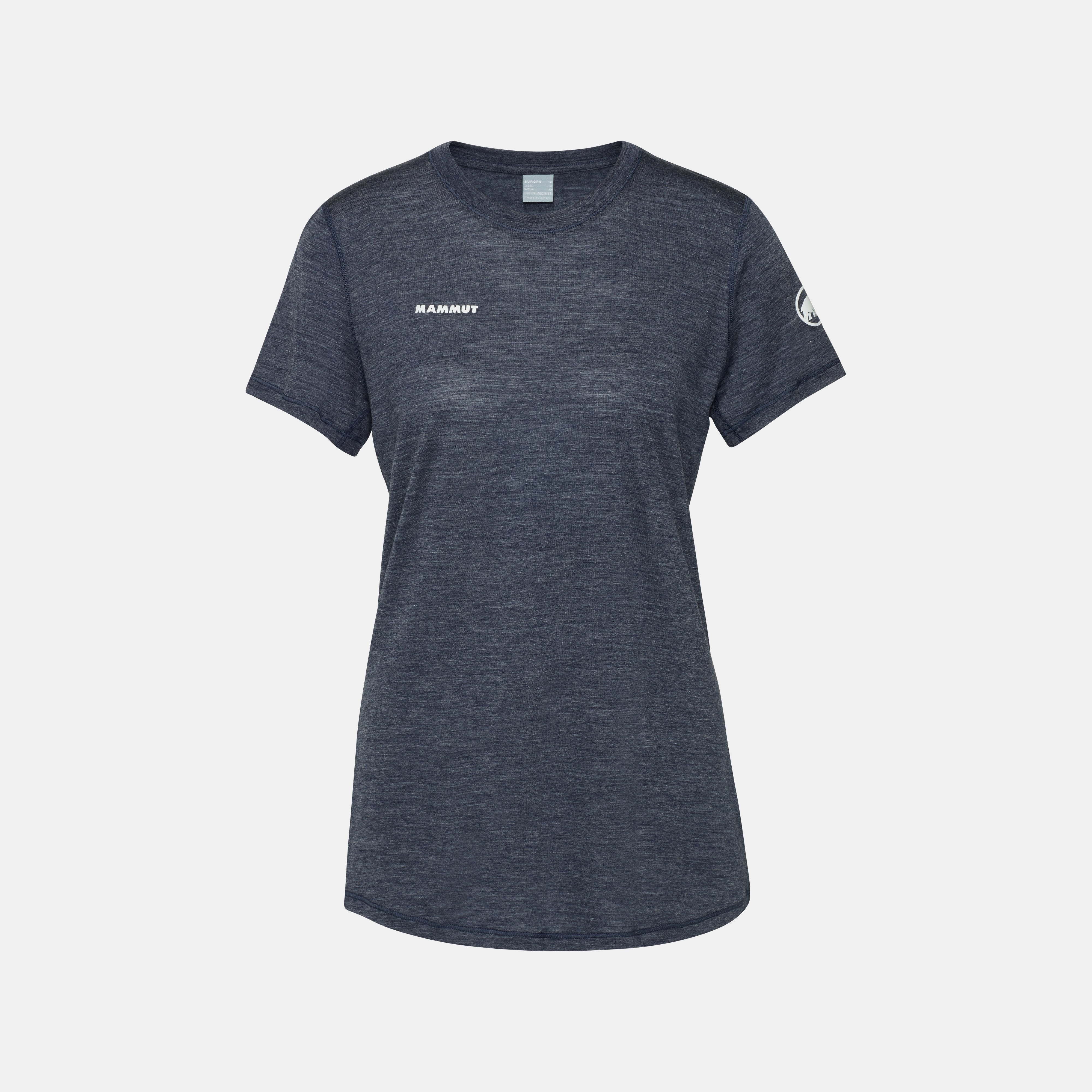 Mammut Tree Wool FL T-Shirt Women, marine melange - Marine melange