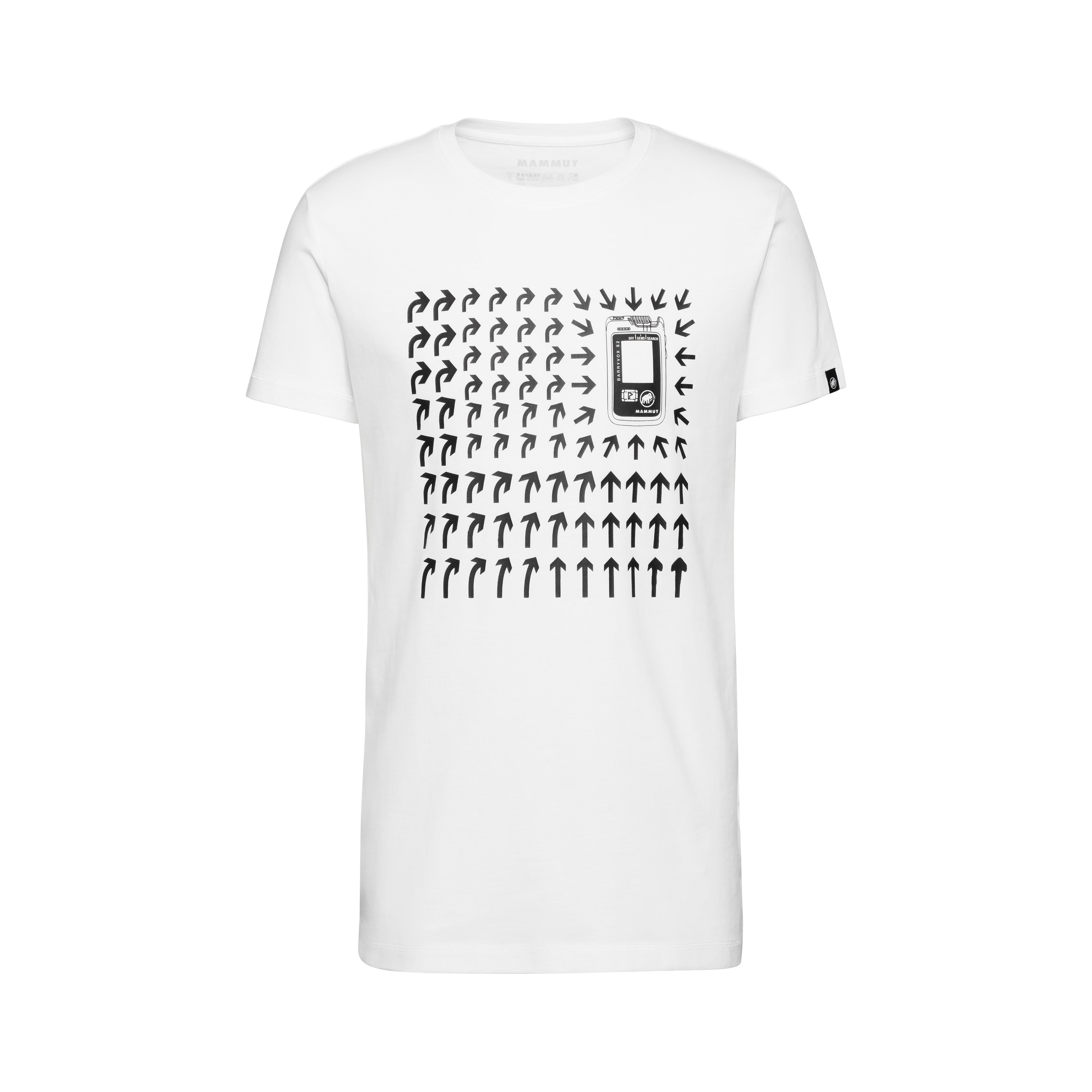 Massone T-Shirt Barryvox, white thumbnail