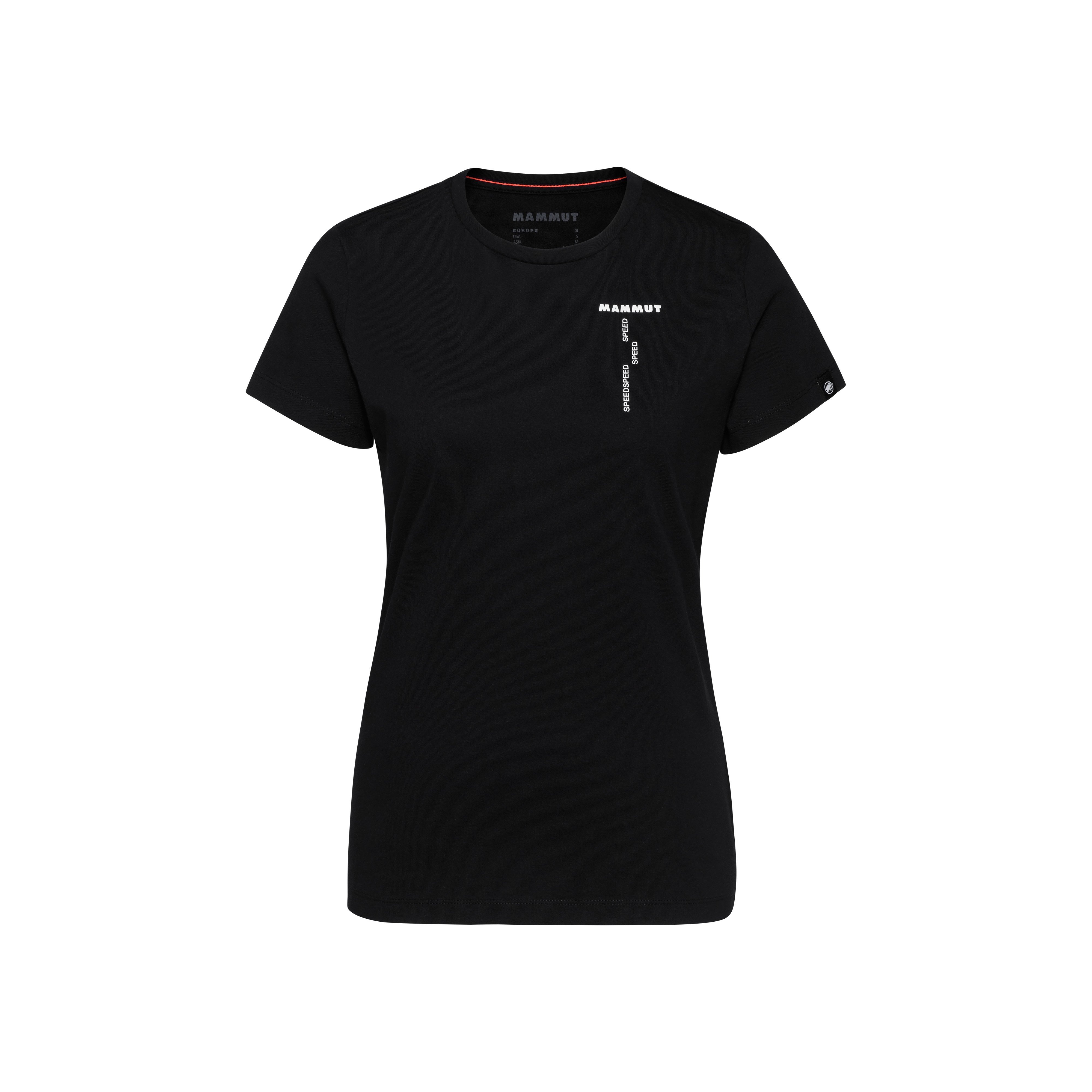 Mammut Flash T-Shirt Women - Black/White/Quartz dust - Thumbnail