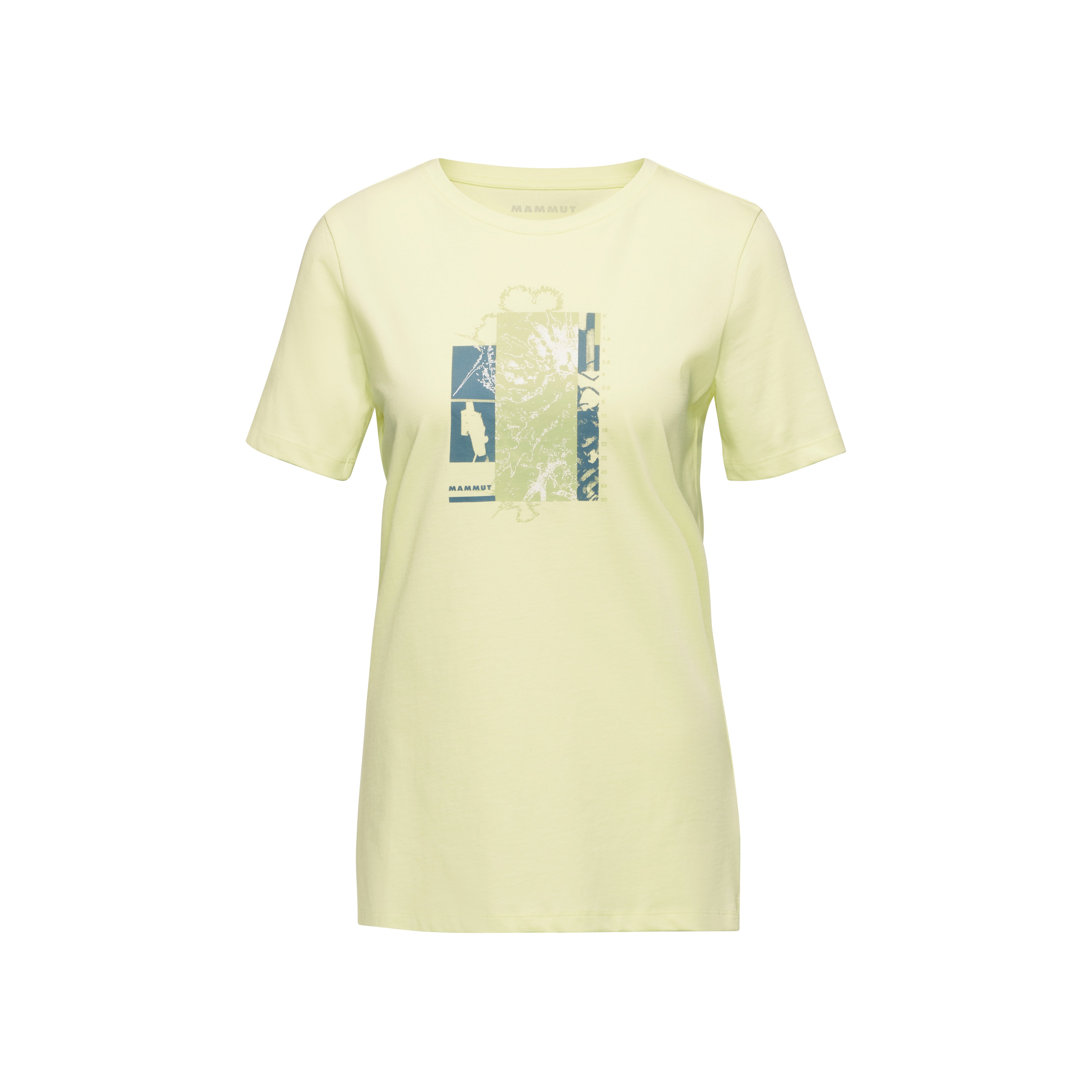 Mammut Mammut Core T-Shirt Women Alpine Flower - Black/Sulai - Thumbnail