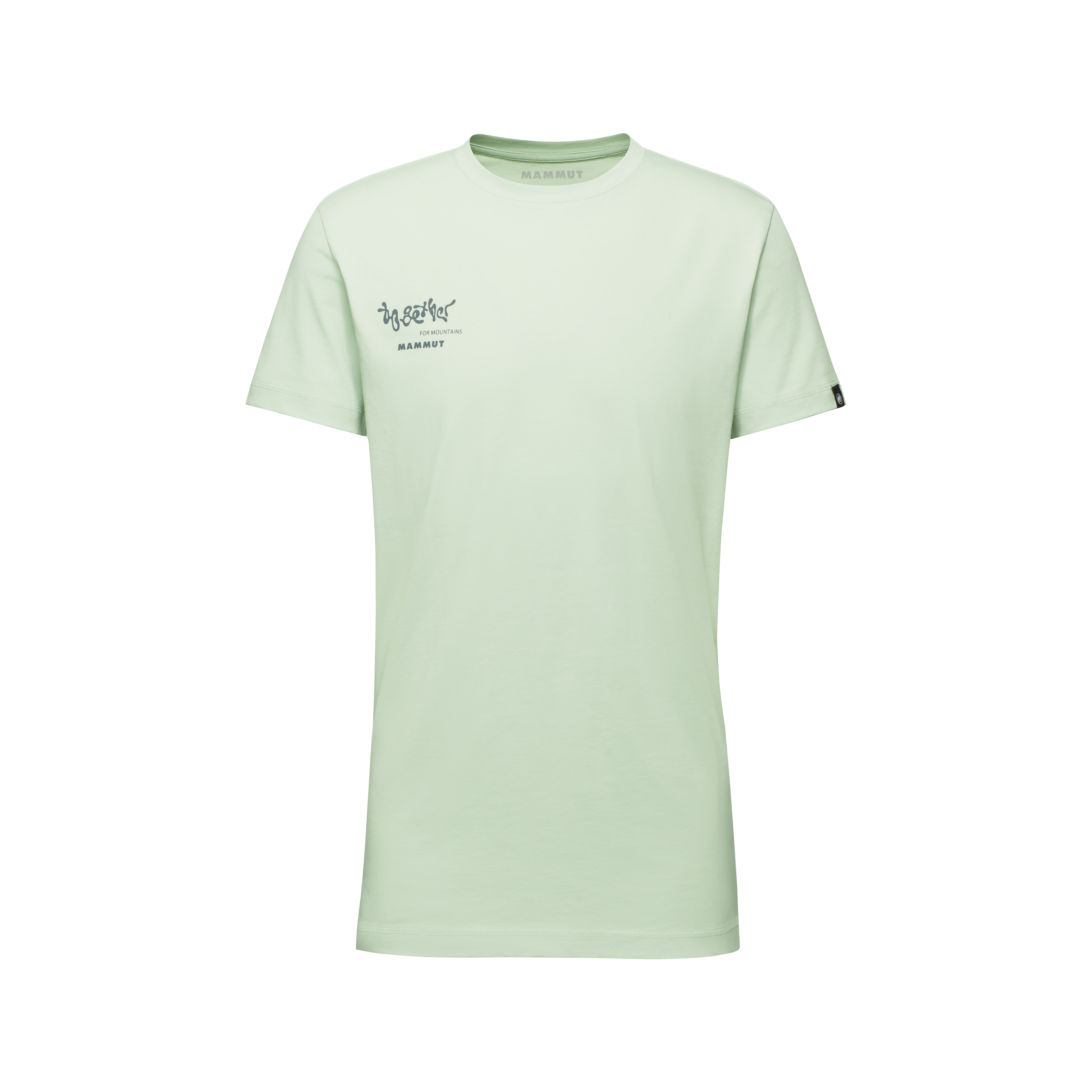Mammut Massone T-Shirt Men Together, silver sage - Silver sage - Thumbnail
