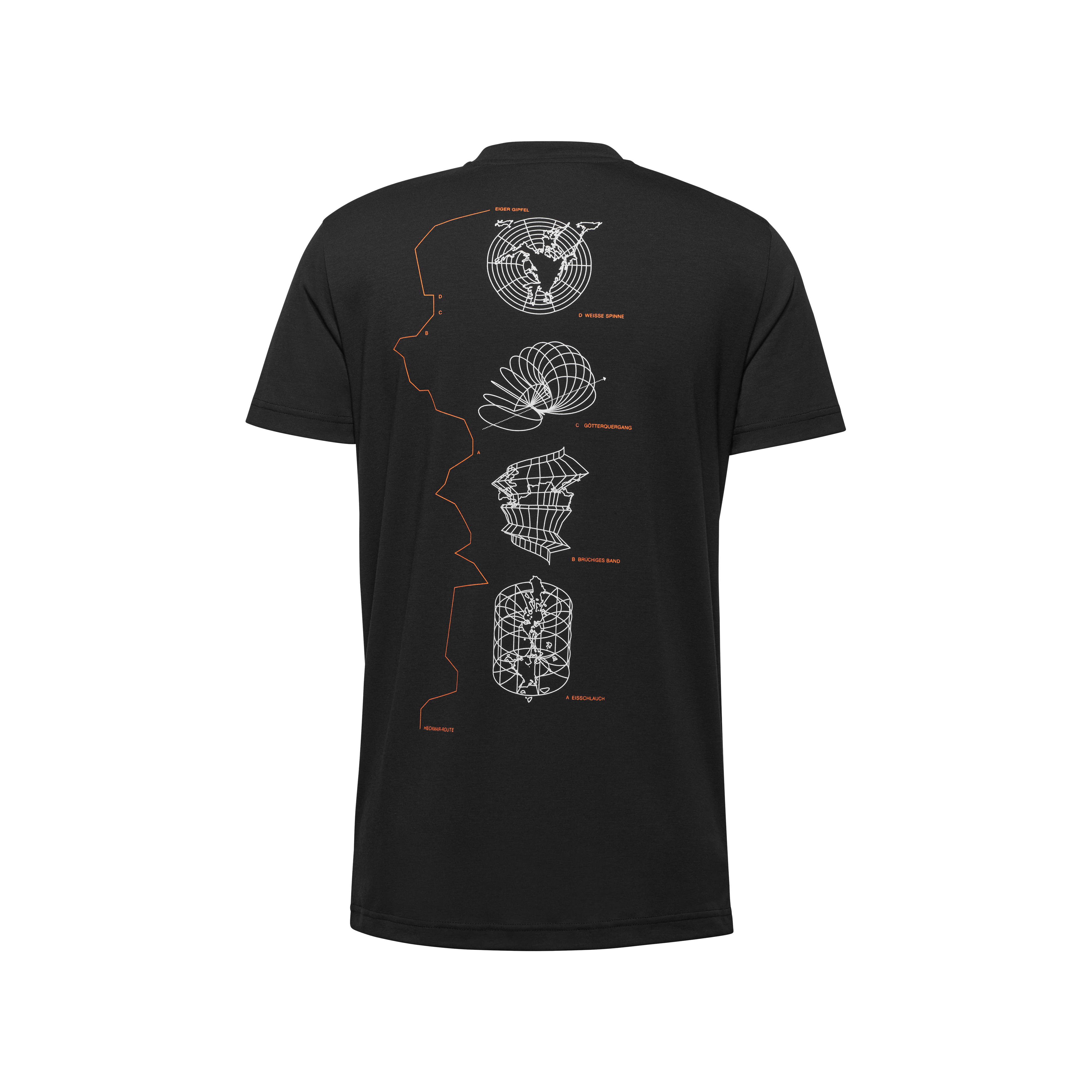 Mammut Mountain T-Shirt Men Eiger, black - Black
