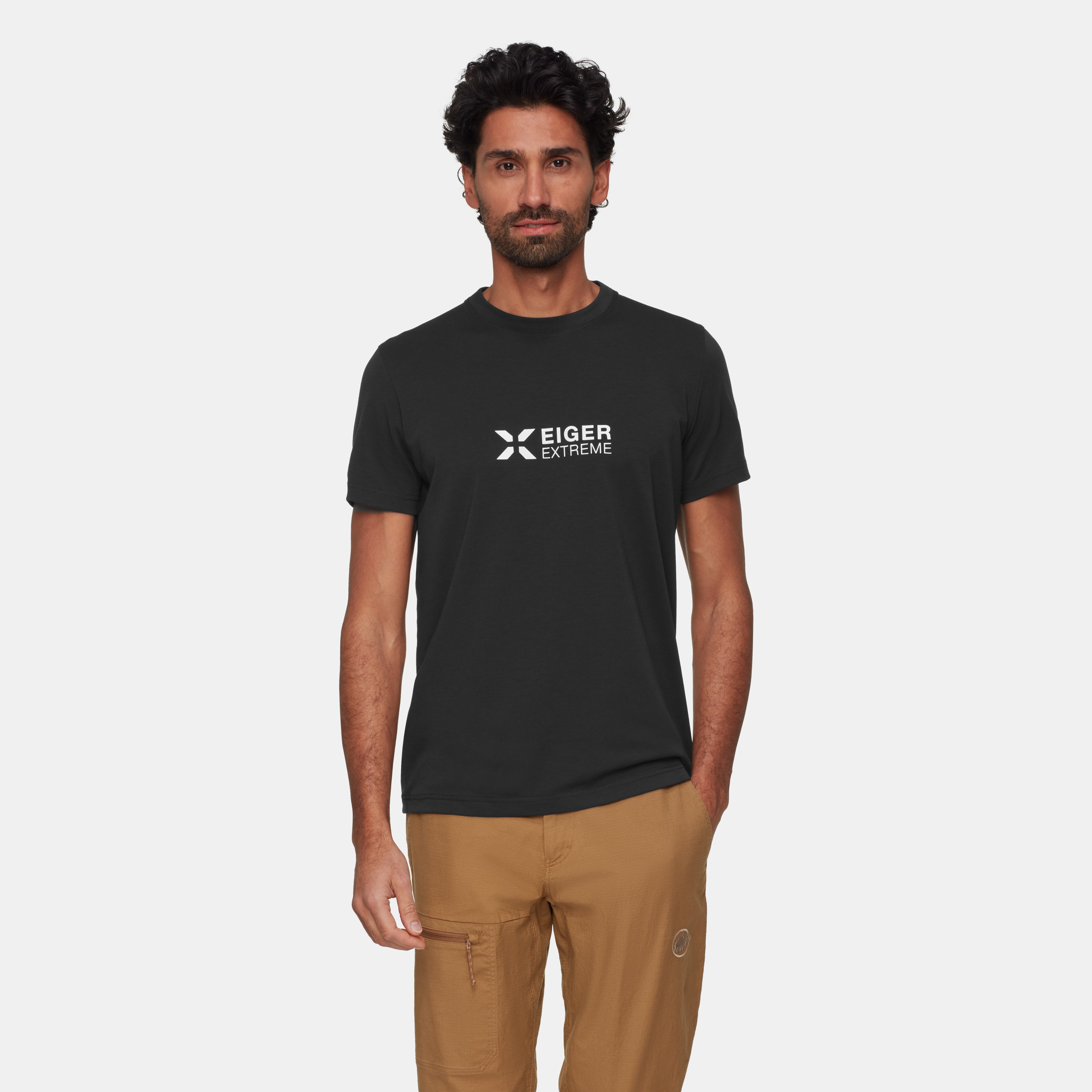 Mammut Eiger Logo T-Shirt Men, black - Black