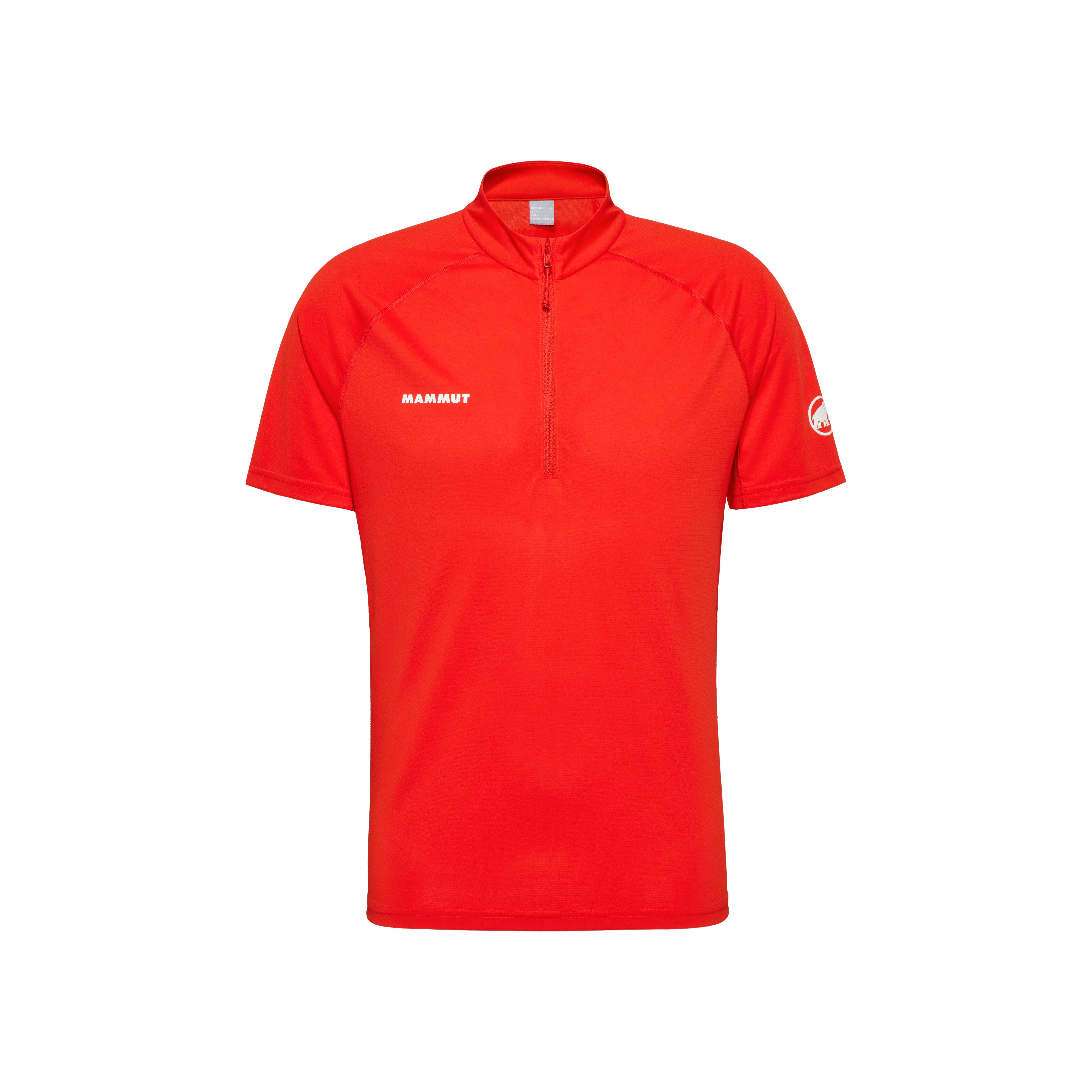 Mammut Ducan FL Half Zip T-Shirt Men - Black/Acacia/Mammut red/19782/Pinea/Glacier blue/Tschiel - Thumbnail