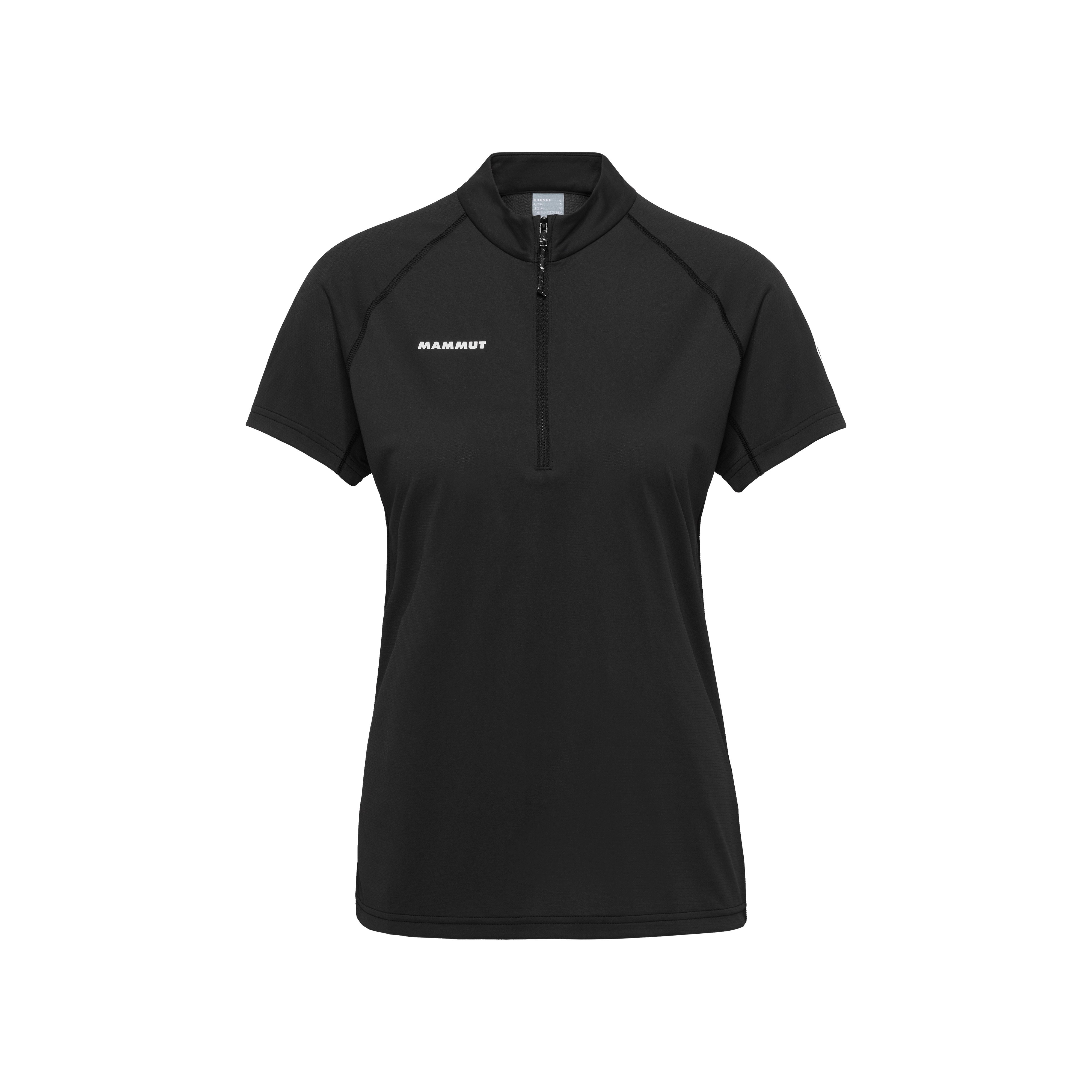 Mammut Ducan FL Half Zip T-Shirt Women - Black/Acacia/Mammut red/Brunsina/Gleam/Glacier blue - Thumbnail