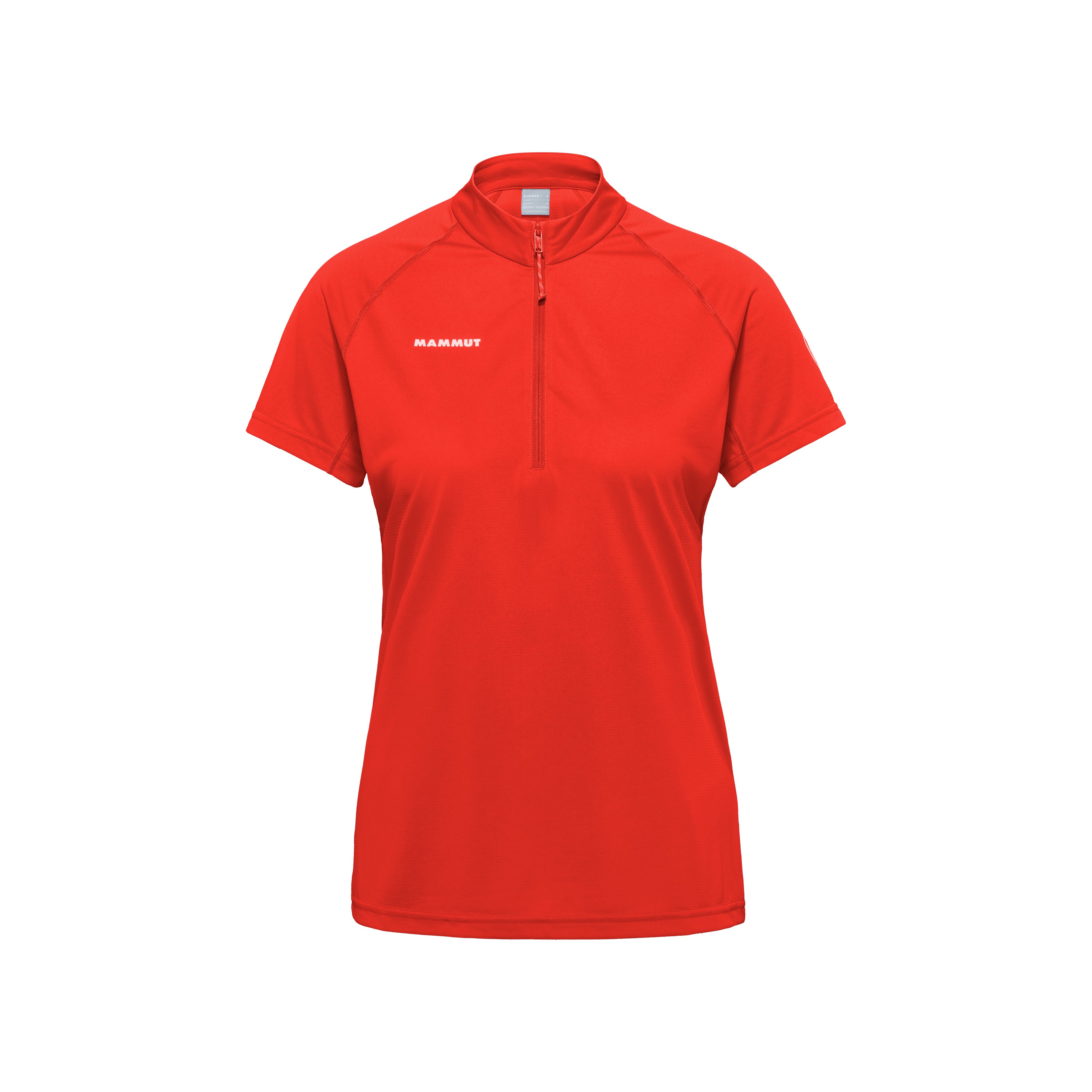 Mammut Ducan FL Half Zip T-Shirt Women - Black/Acacia/Mammut red/Brunsina/Gleam/Glacier blue - Thumbnail