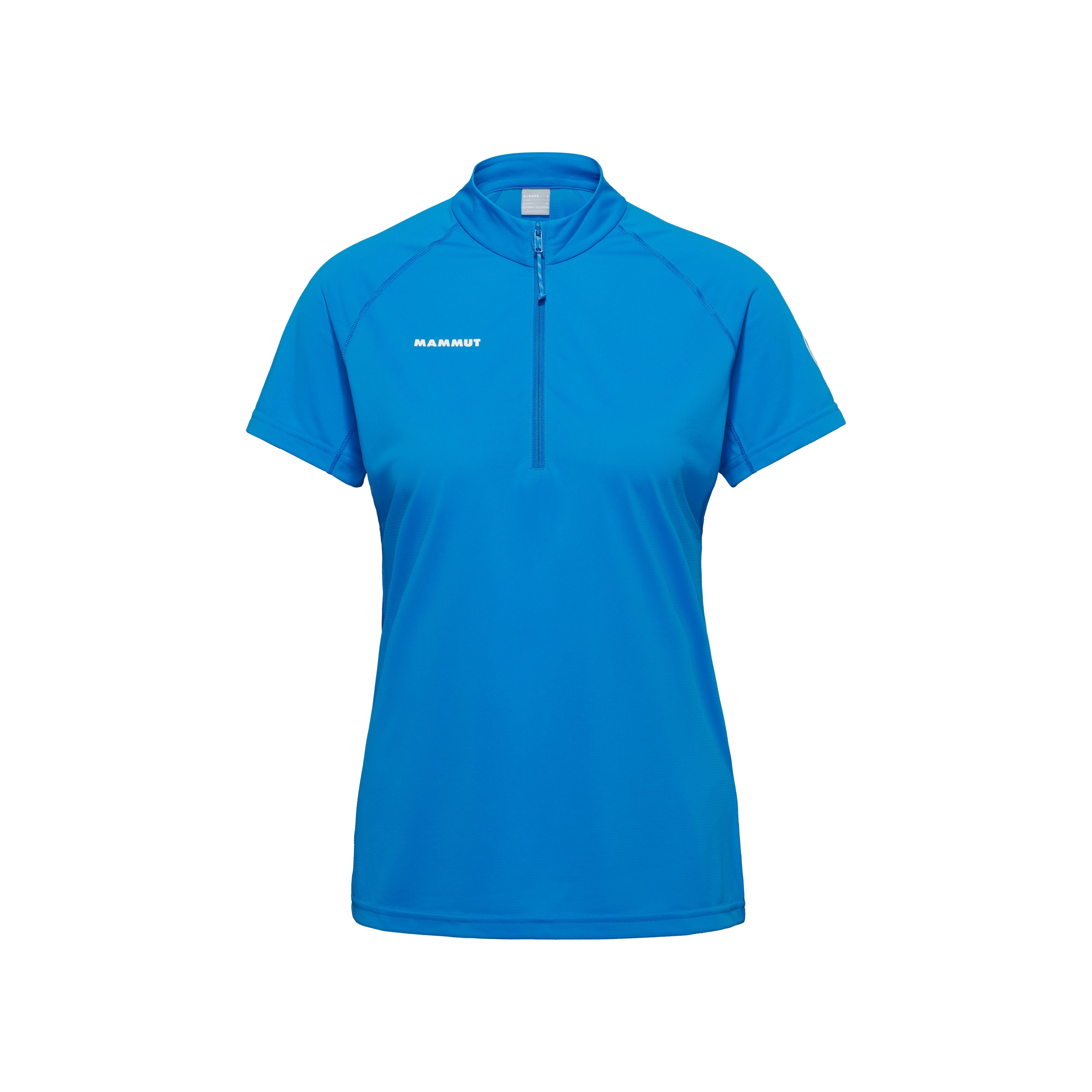 Mammut Ducan FL Half Zip T-Shirt Women - Black/Acacia/Mammut red/Brunsina/Gleam/Glacier blue - Thumbnail