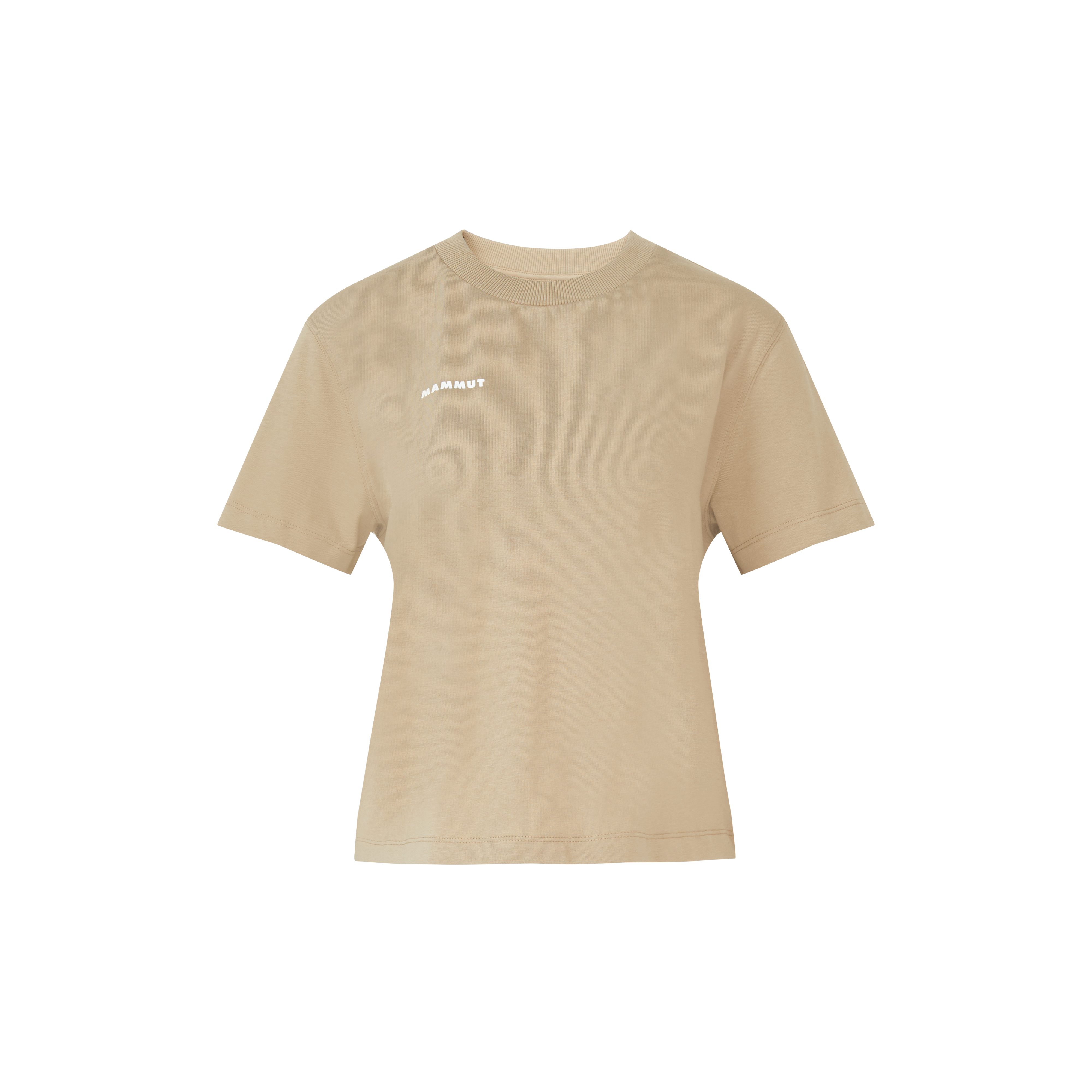 Mammut Mammut Base Cropped T-Shirt Women Mini Logo, sablun - Sablun