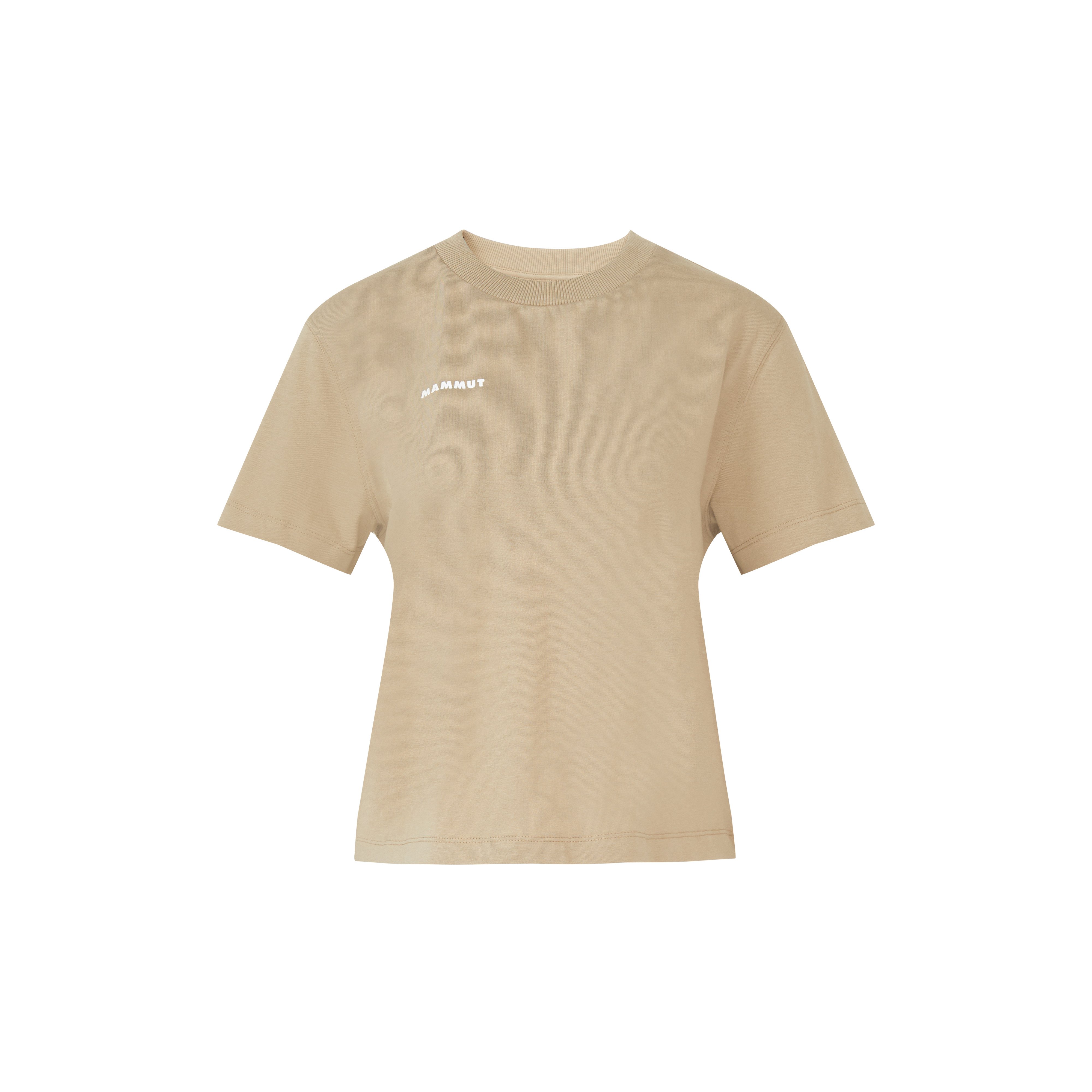 Mammut Mammut Base Cropped T-Shirt Women Mini Logo - Silver sage/Dark mammut red/Paloja/Sablun/Brunsina/Alpina/Lag/Mira - Thumbnail