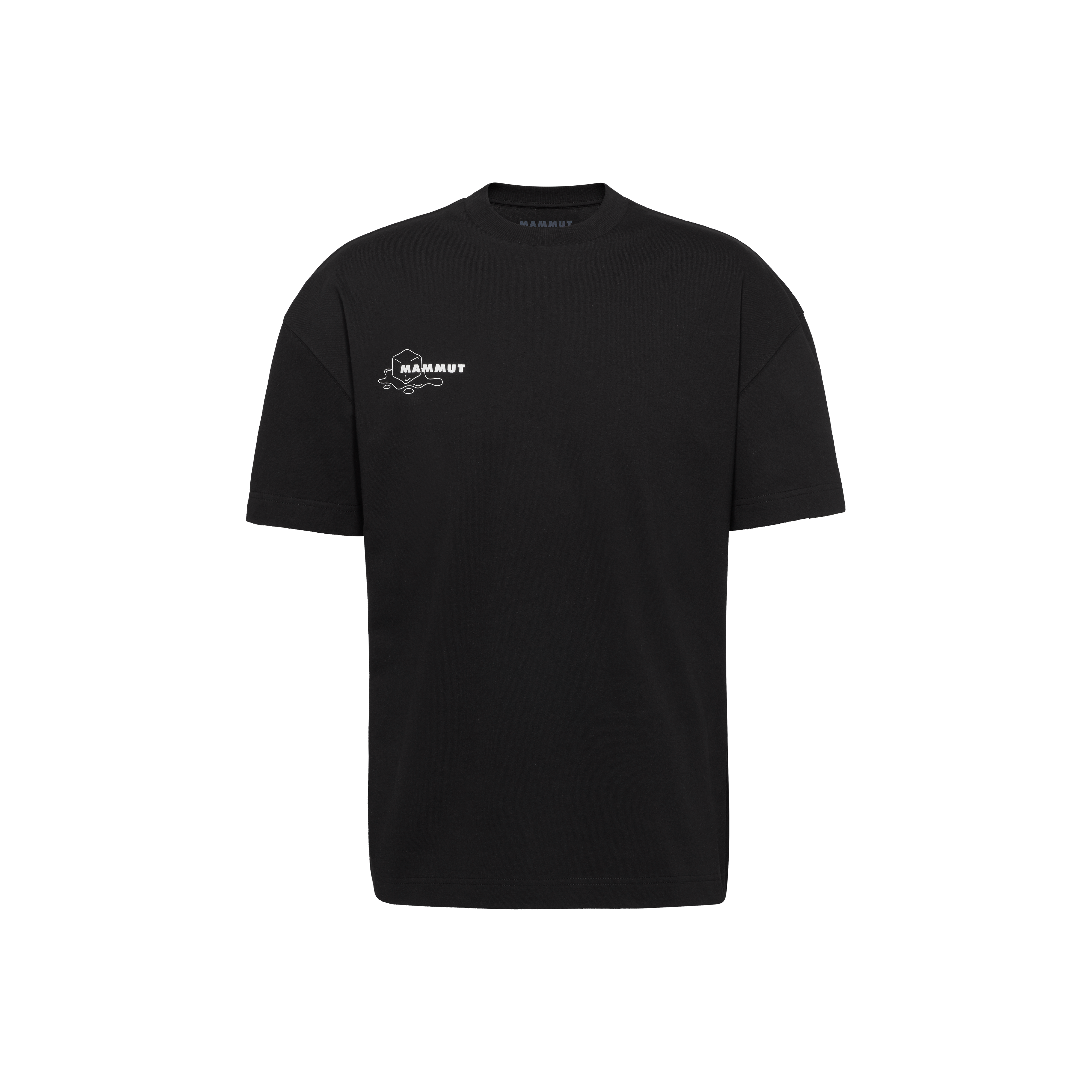 Mammut Mammut Base Relaxed T-Shirt Men Glacier, black - Black - Thumbnail