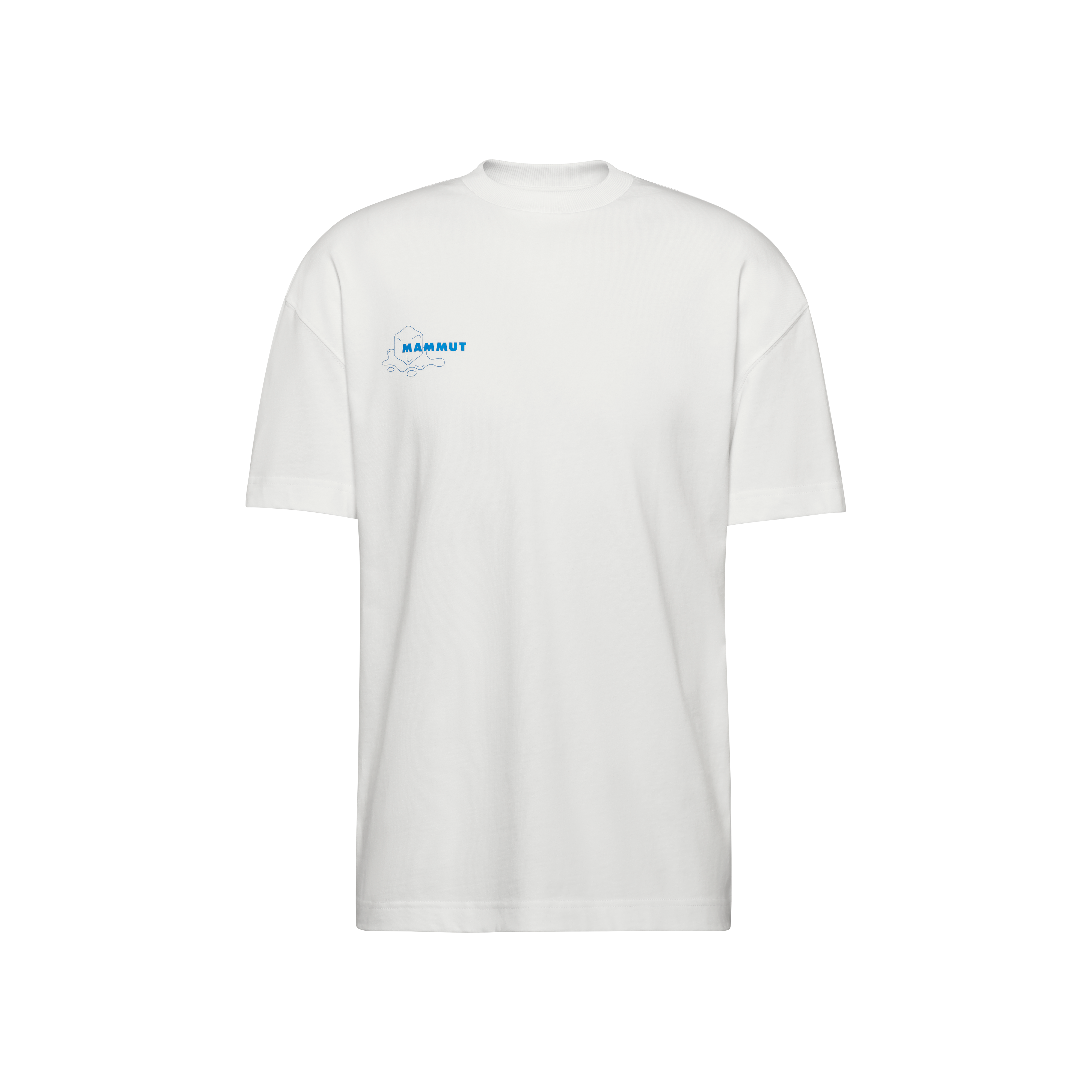 Mammut Mammut Base Relaxed T-Shirt Men Glacier, white - White - Thumbnail