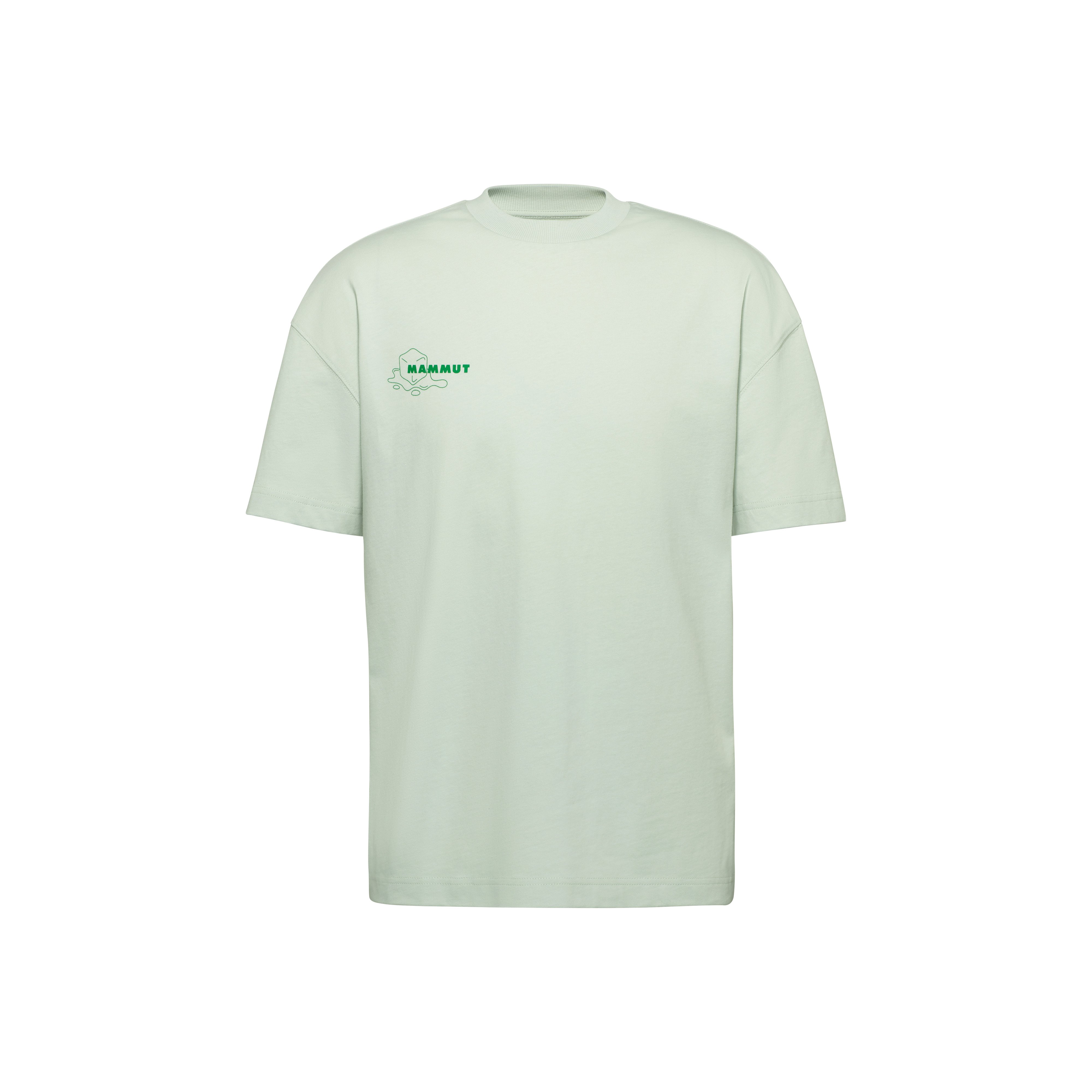 Mammut Mammut Base Relaxed T-Shirt Men Glacier - Black/White/Silver sage/Paloja - Thumbnail