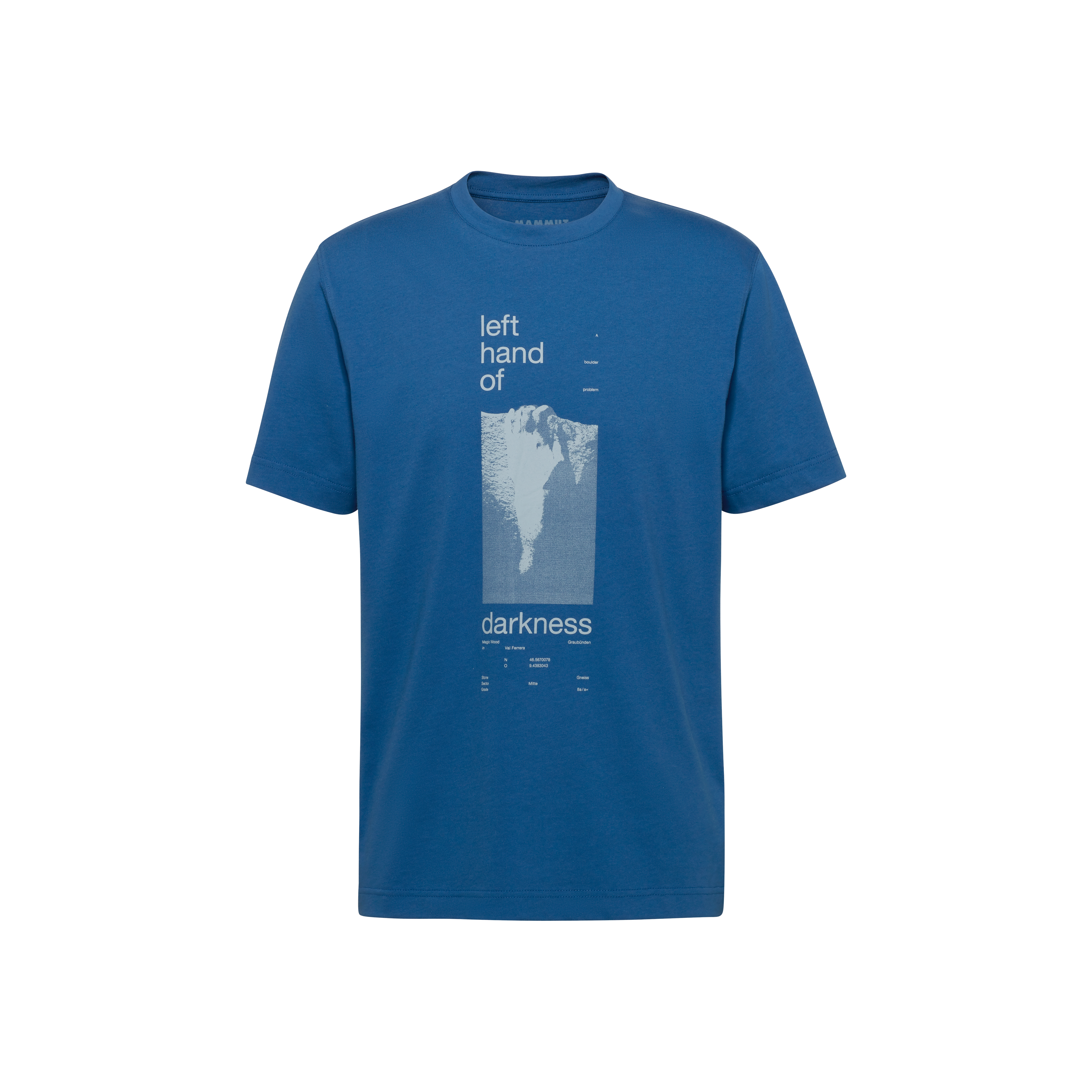 Mammut Mammut Base T-Shirt Men Hand, tschiel - Tschiel - Thumbnail