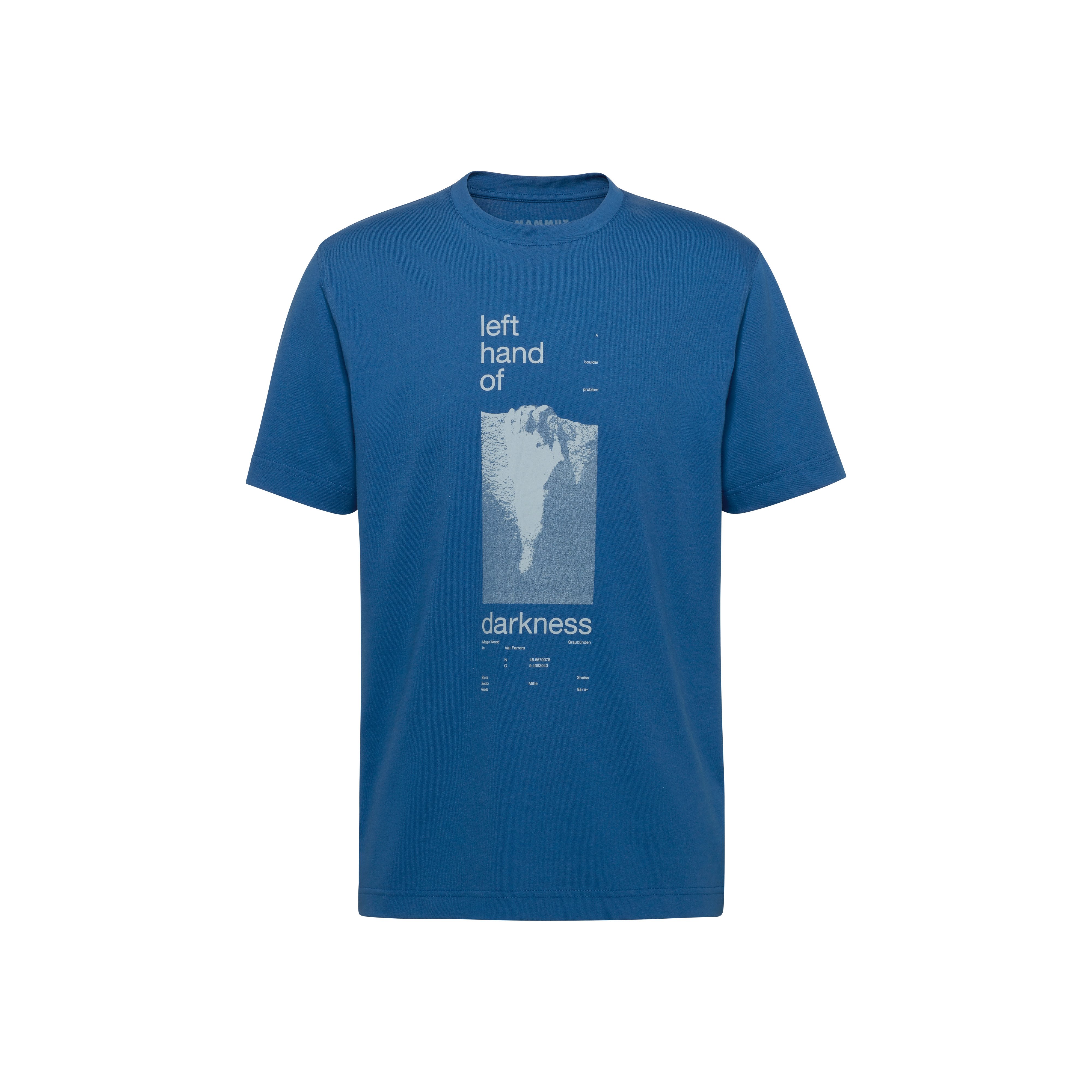 Mammut Mammut Base T-Shirt Men Hand - White/Dark mammut red/Nebla/Tschiel - Thumbnail