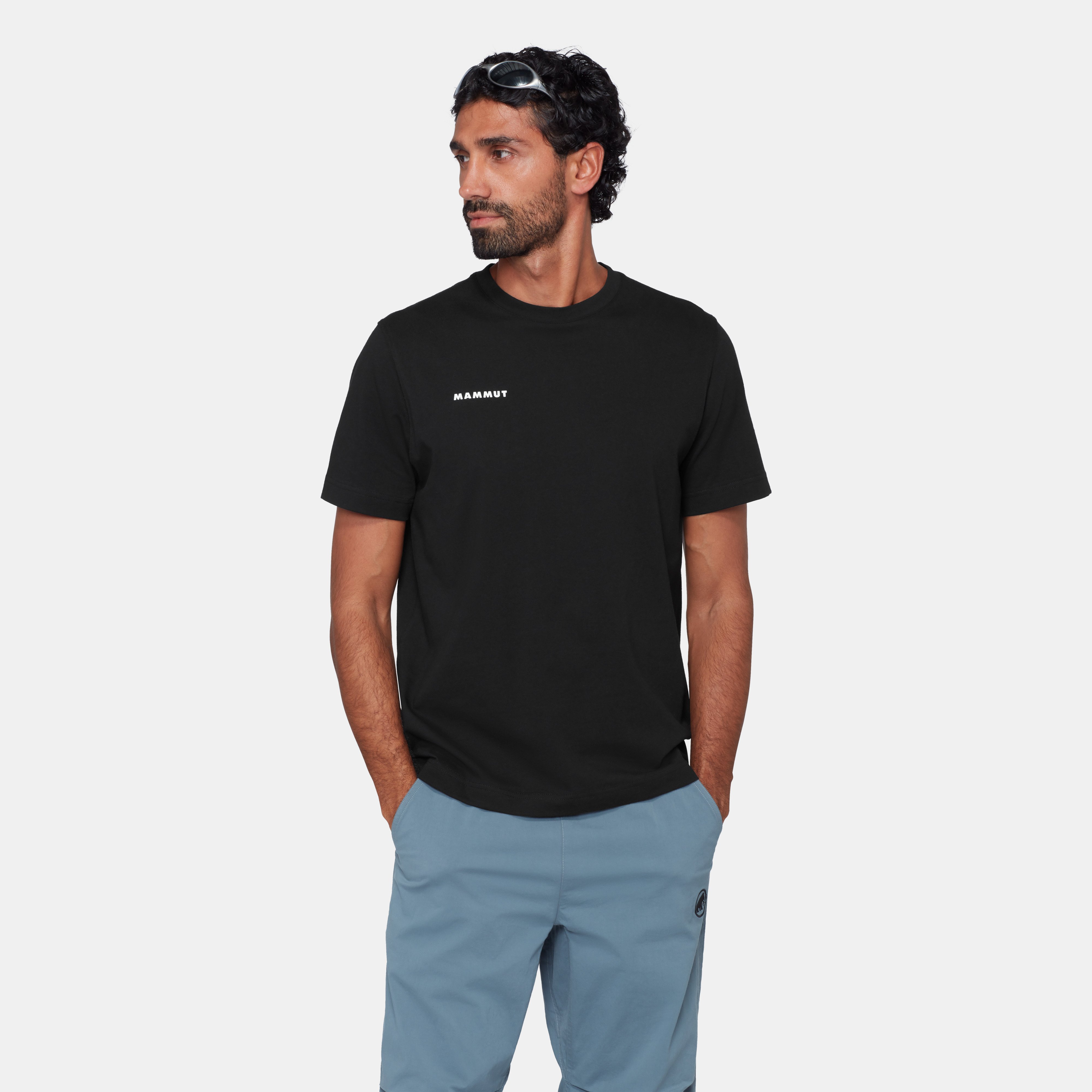 Mammut Mammut Base T-Shirt Men Mini Logo, black - Black