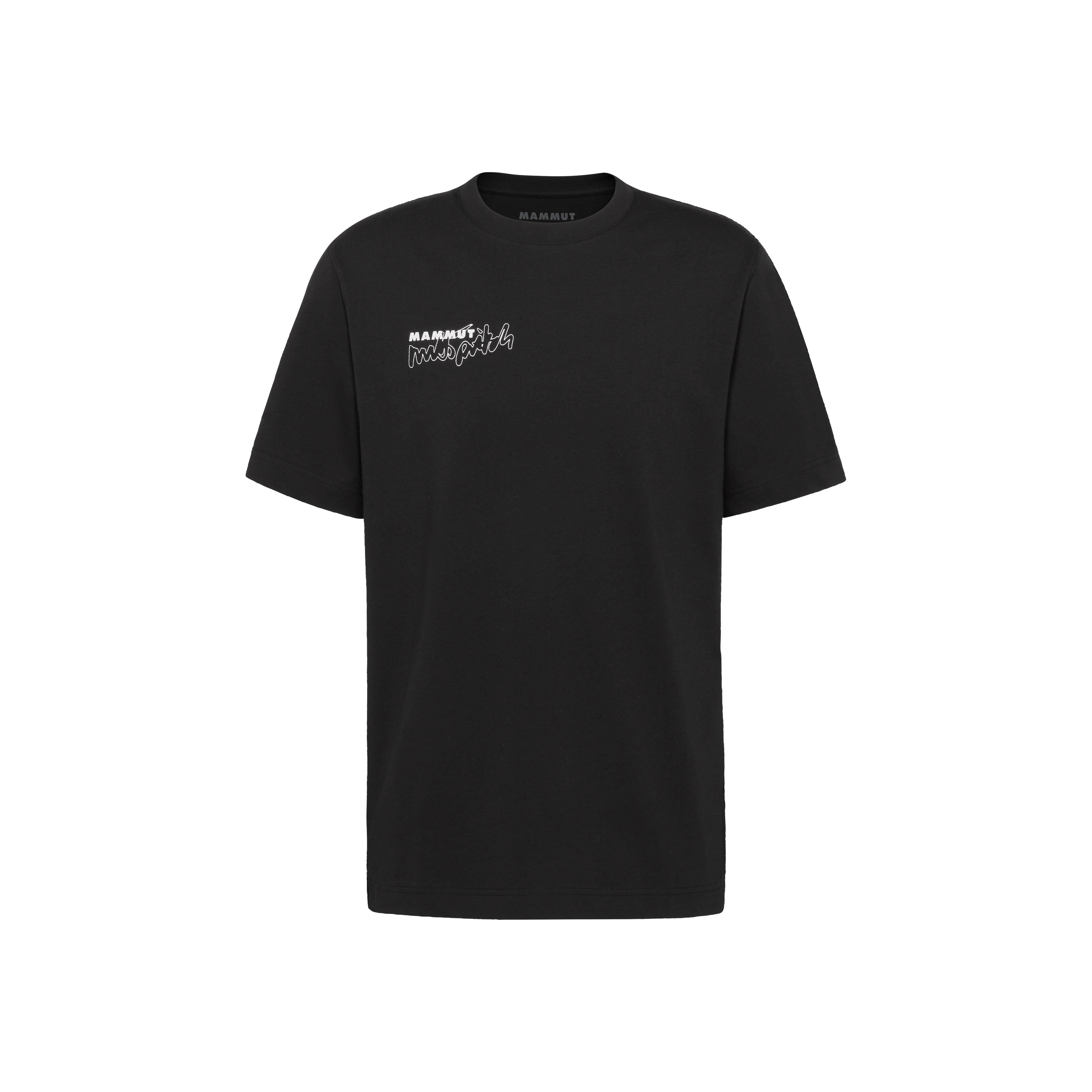 Mammut Mammut Base T-Shirt Men Multi-Pitch - Black/White/Holunder/Tschiel - Thumbnail