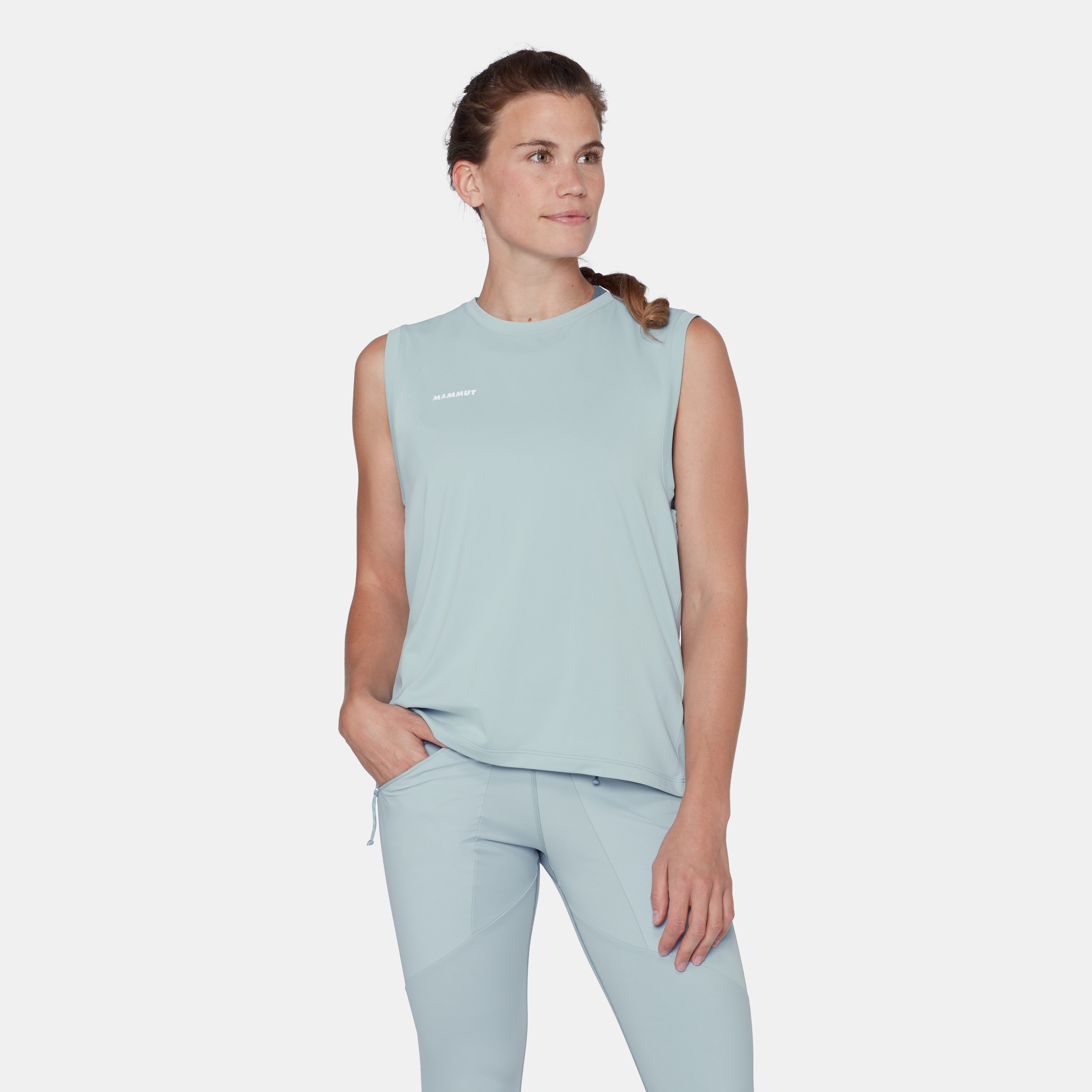 Mammut Selun FL Cap Sleeve Top Women, nebla - Nebla