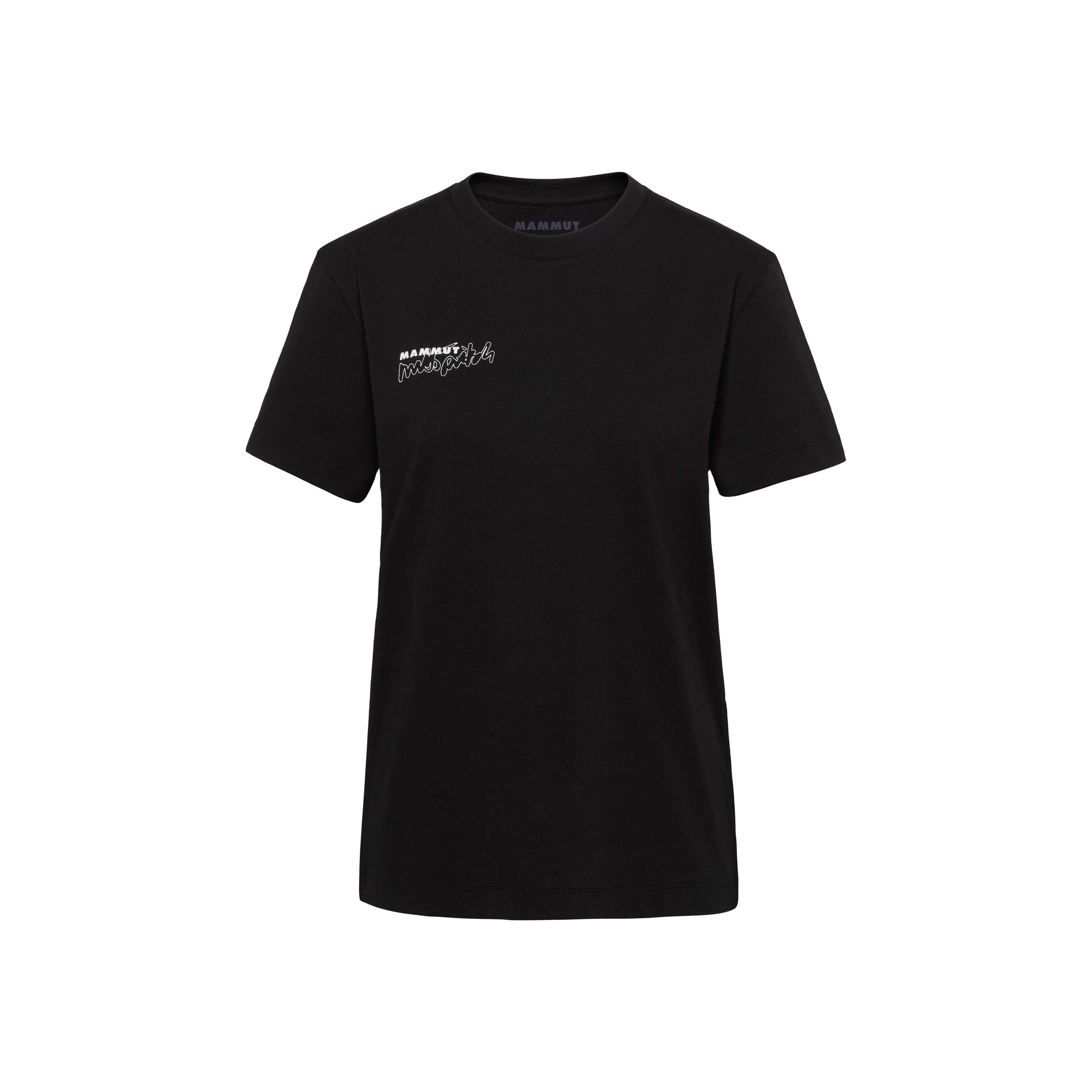 Mammut Mammut Base T-Shirt Women Multi-Pitch - Black/Holunder/Alpine calamint - Thumbnail