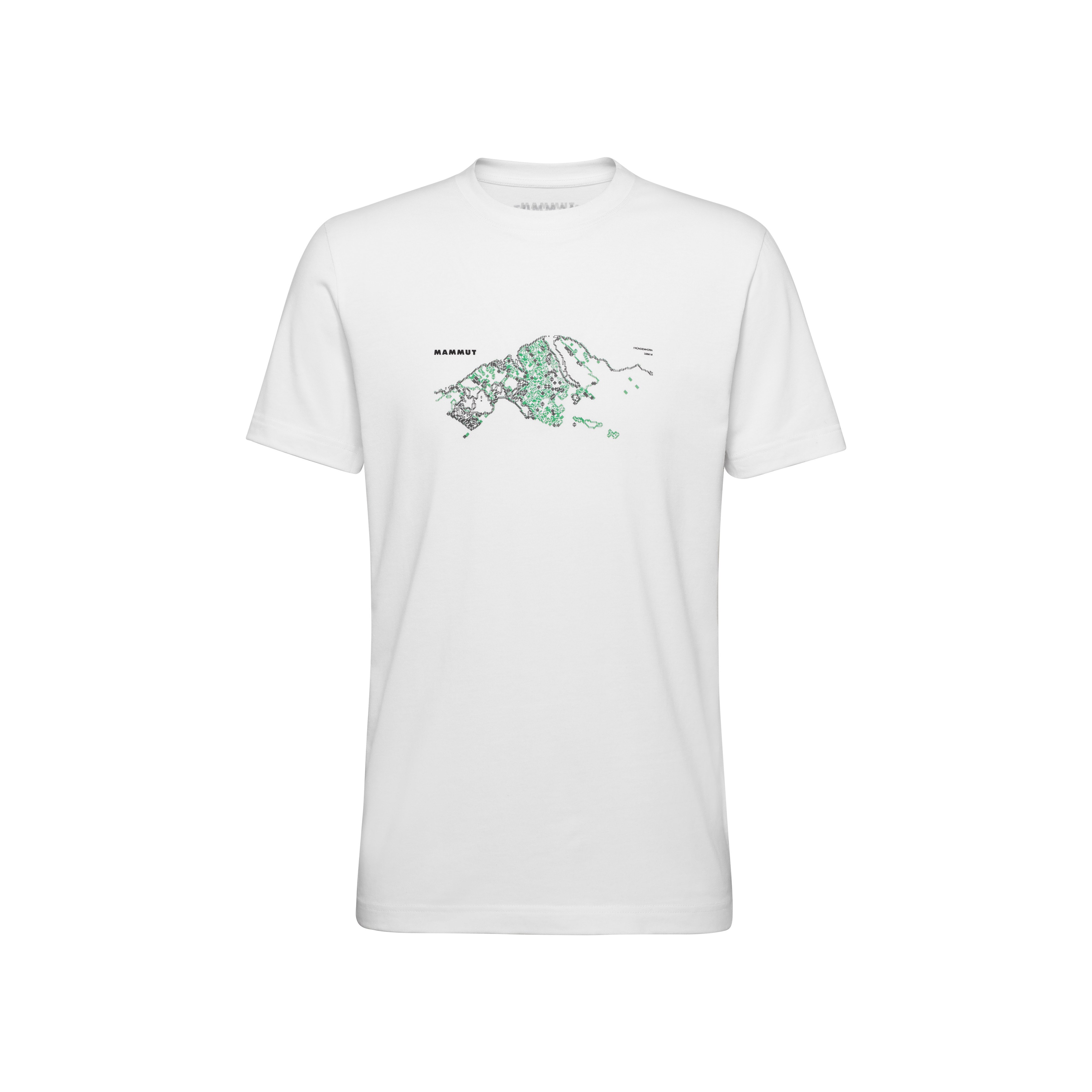 Mammut Mountain T-Shirt Men Fruendenhorn - Black/White/Mammut red/Deep teal/Tschiel - Thumbnail