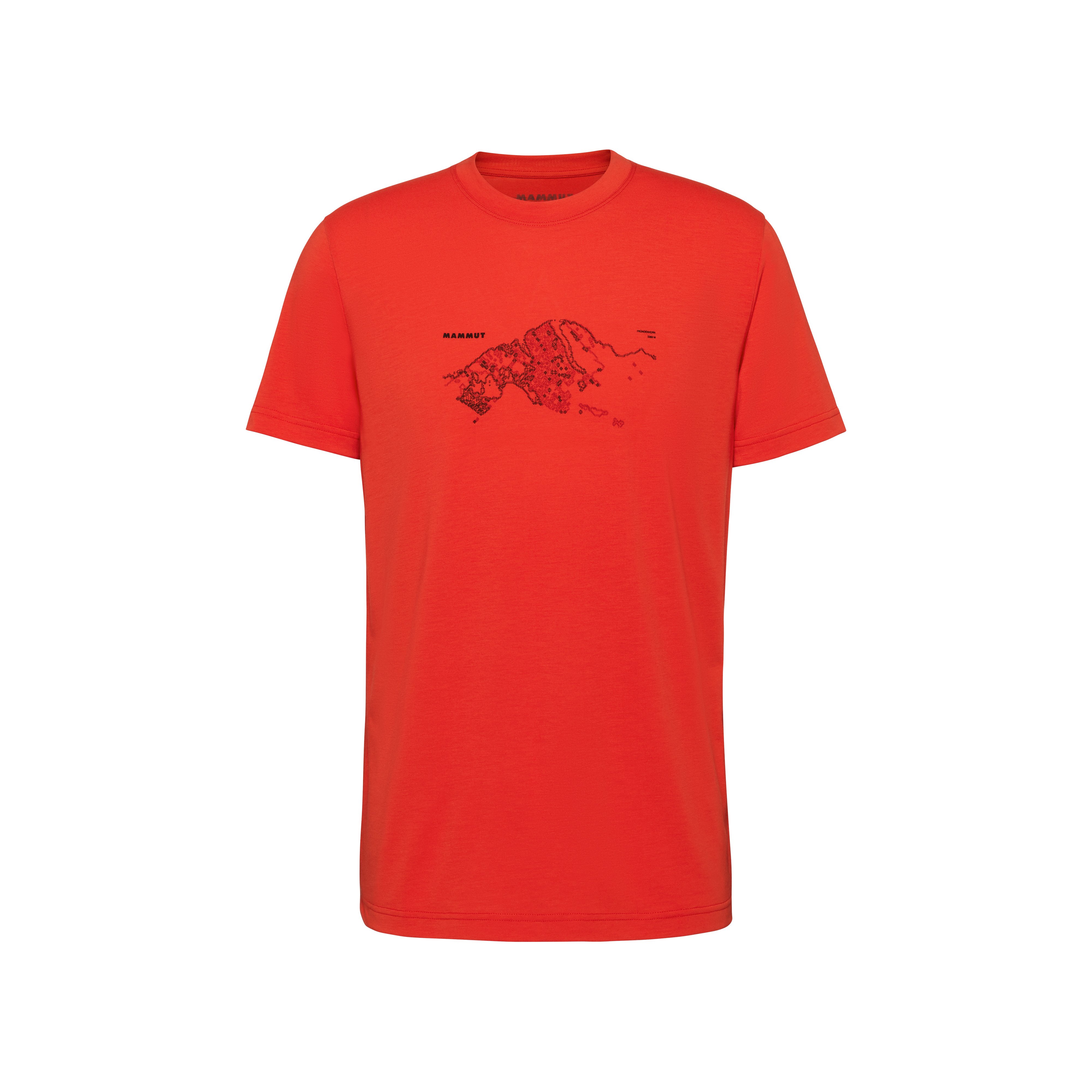 Mammut Mountain T-Shirt Men Fruendenhorn - Black/White/Mammut red/Deep teal/Tschiel - Thumbnail