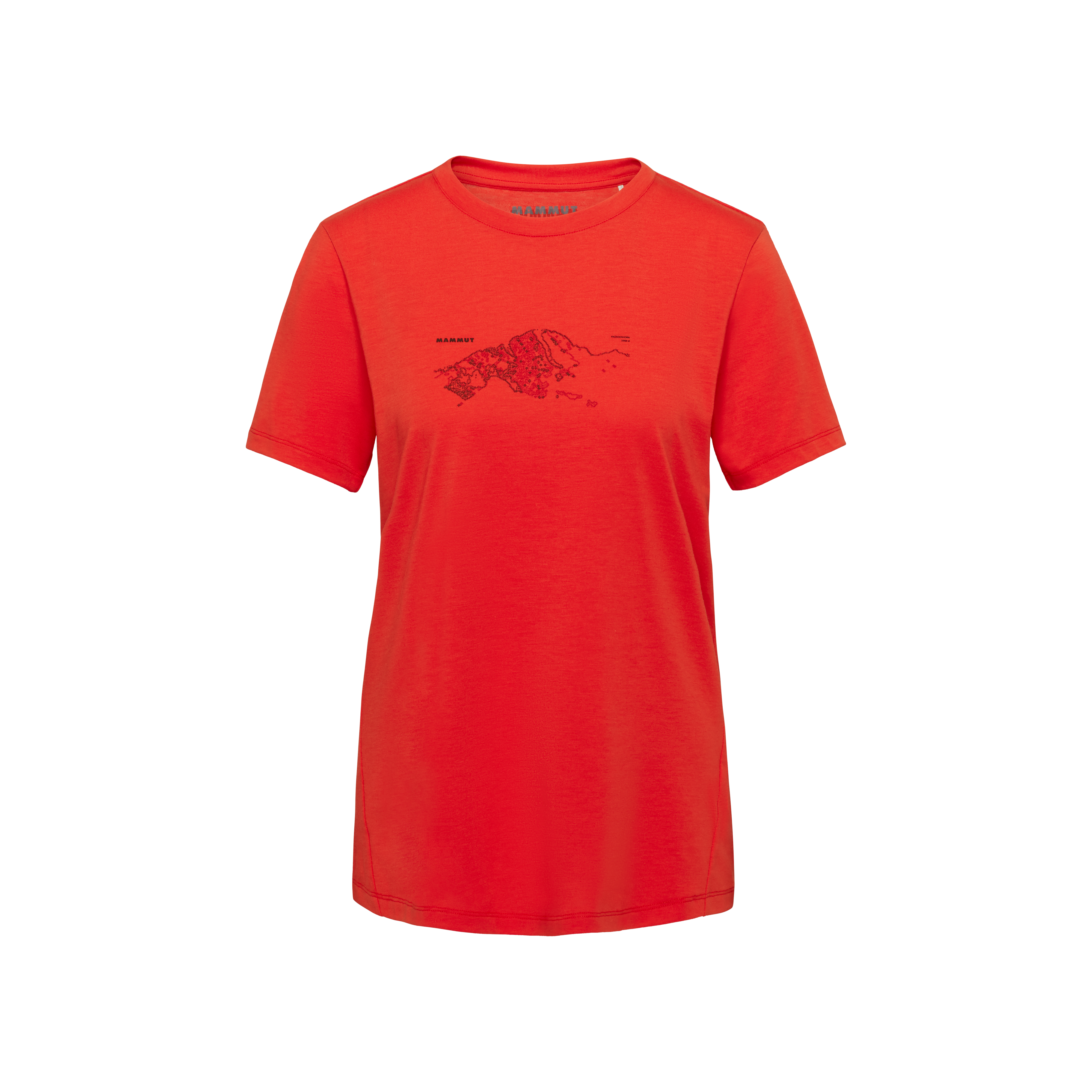 Mammut Mountain T-Shirt Women Fruendenhorn, mammut red - Mammut red - Thumbnail