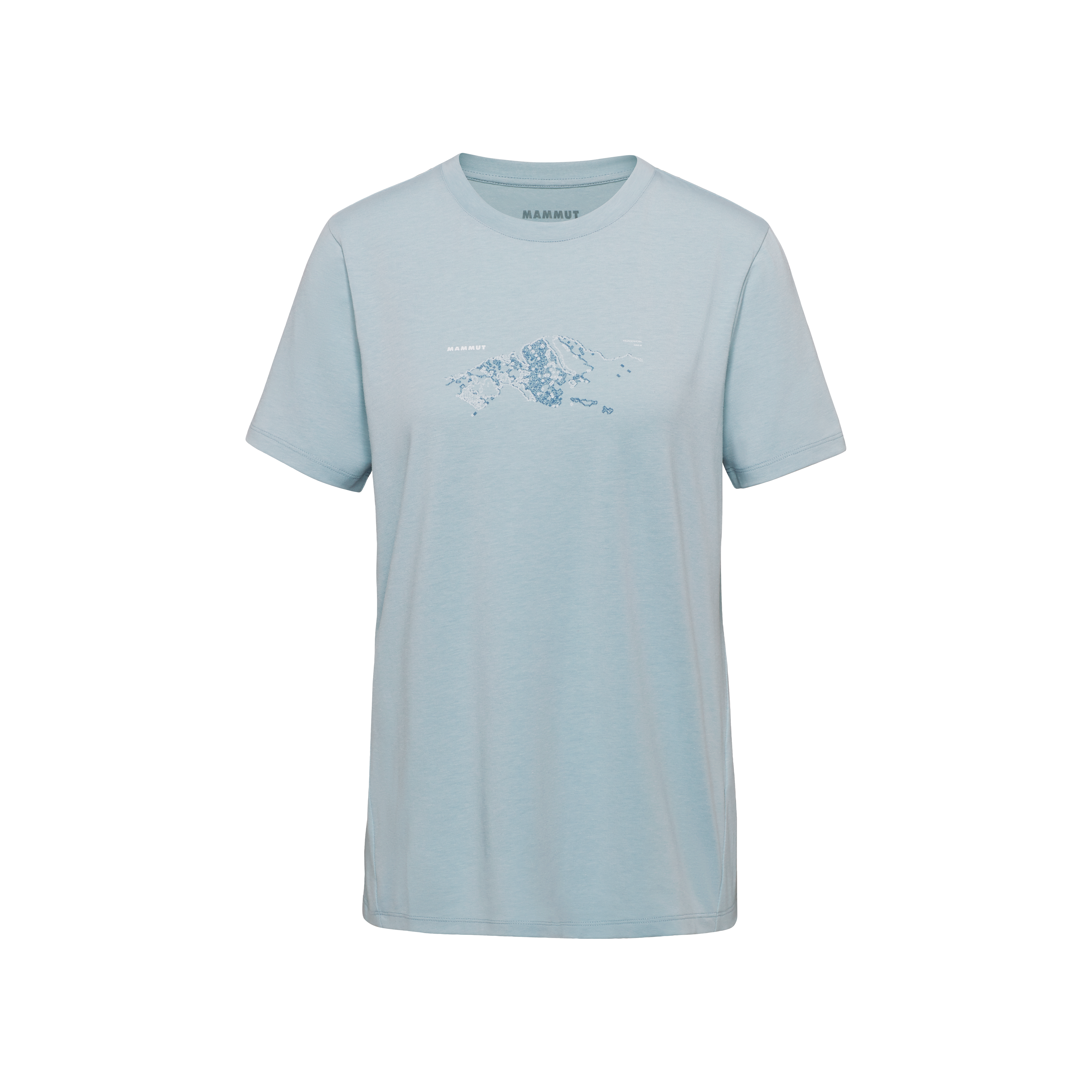 Mammut Mountain T-Shirt Women Fruendenhorn, nebla - Nebla - Thumbnail