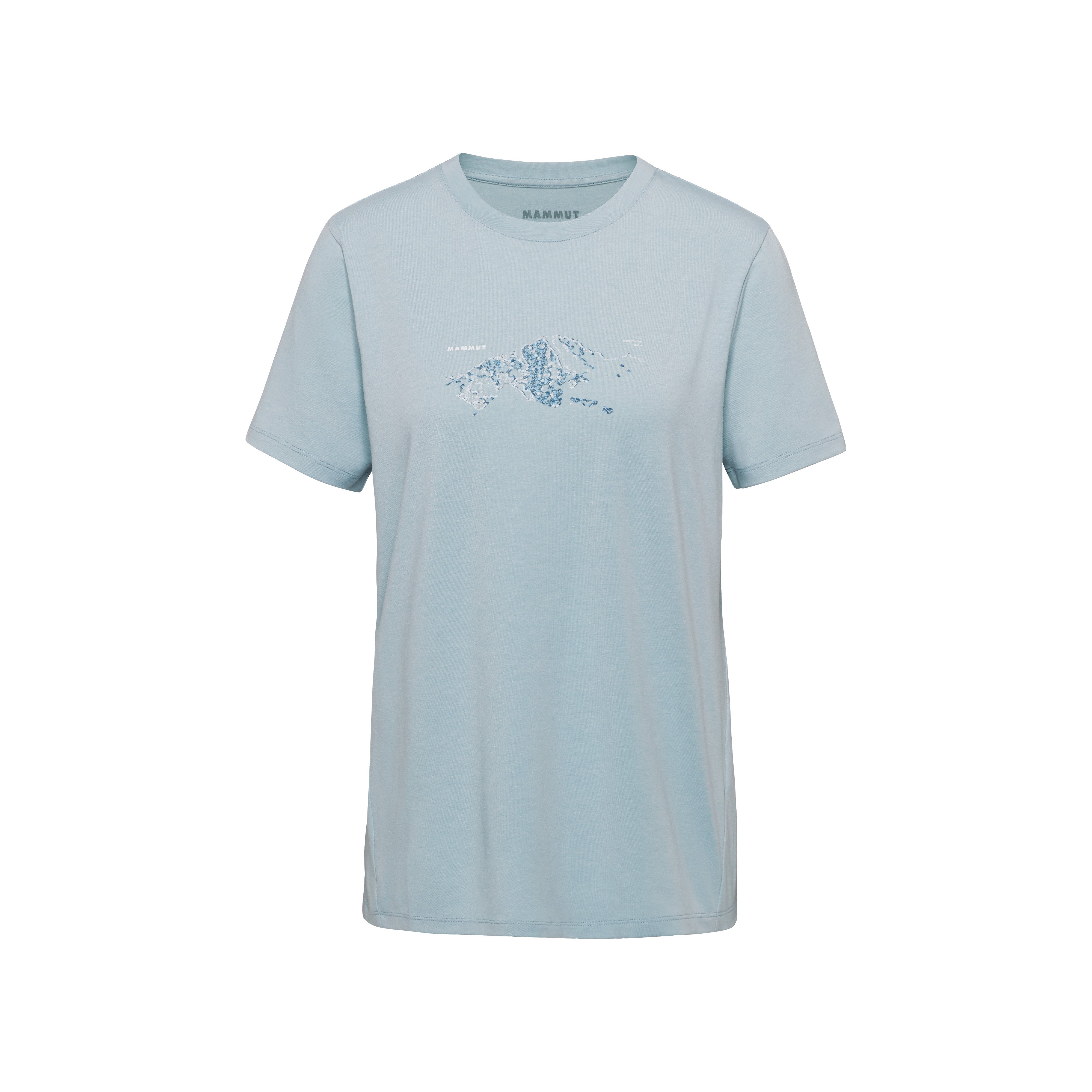 Mammut Mountain T-Shirt Women Fruendenhorn - Black/Holunder/Mammut red/Paloja/Nebla/Tschiel - Thumbnail