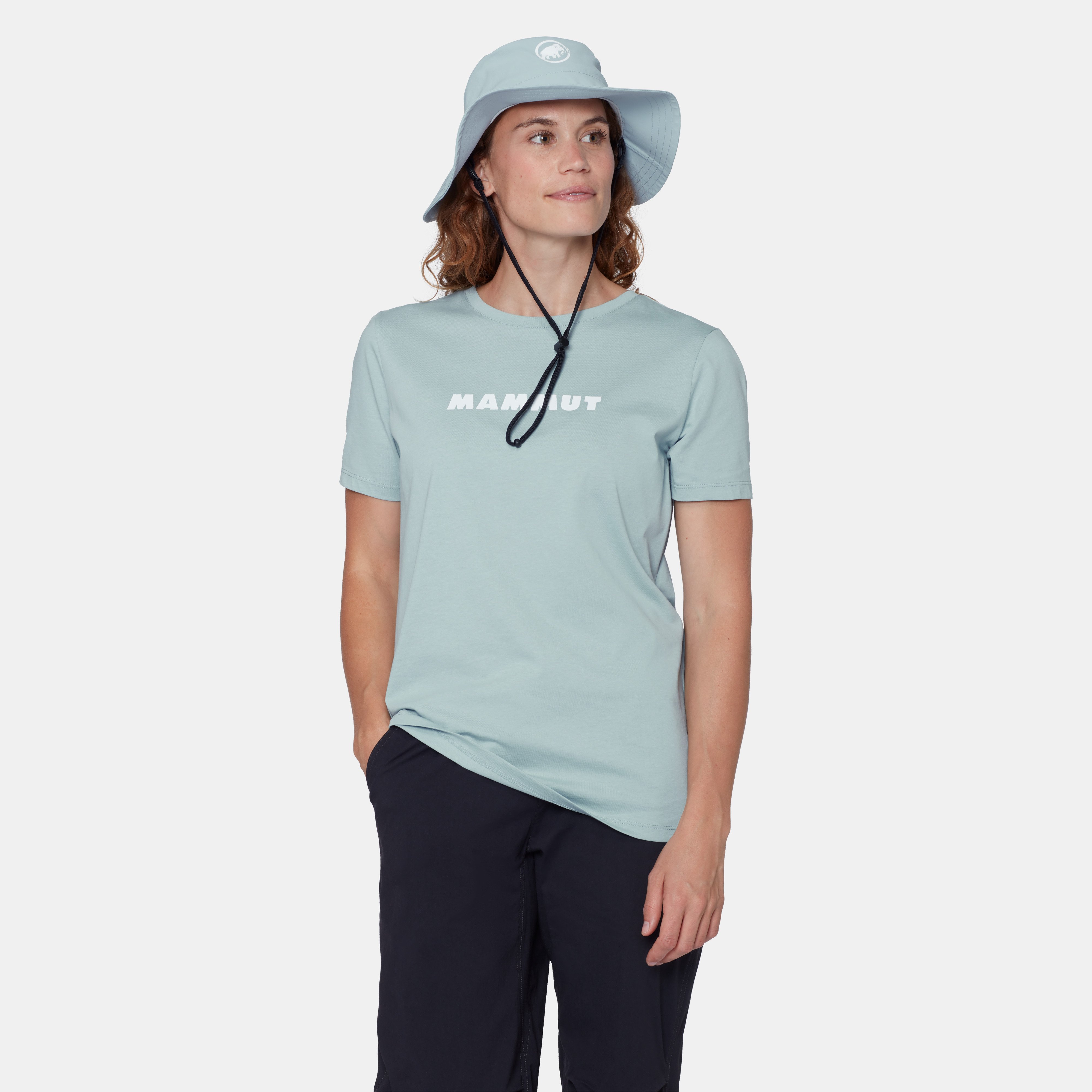 Mammut Mammut Core T-Shirt Women Logo, nebla - Nebla