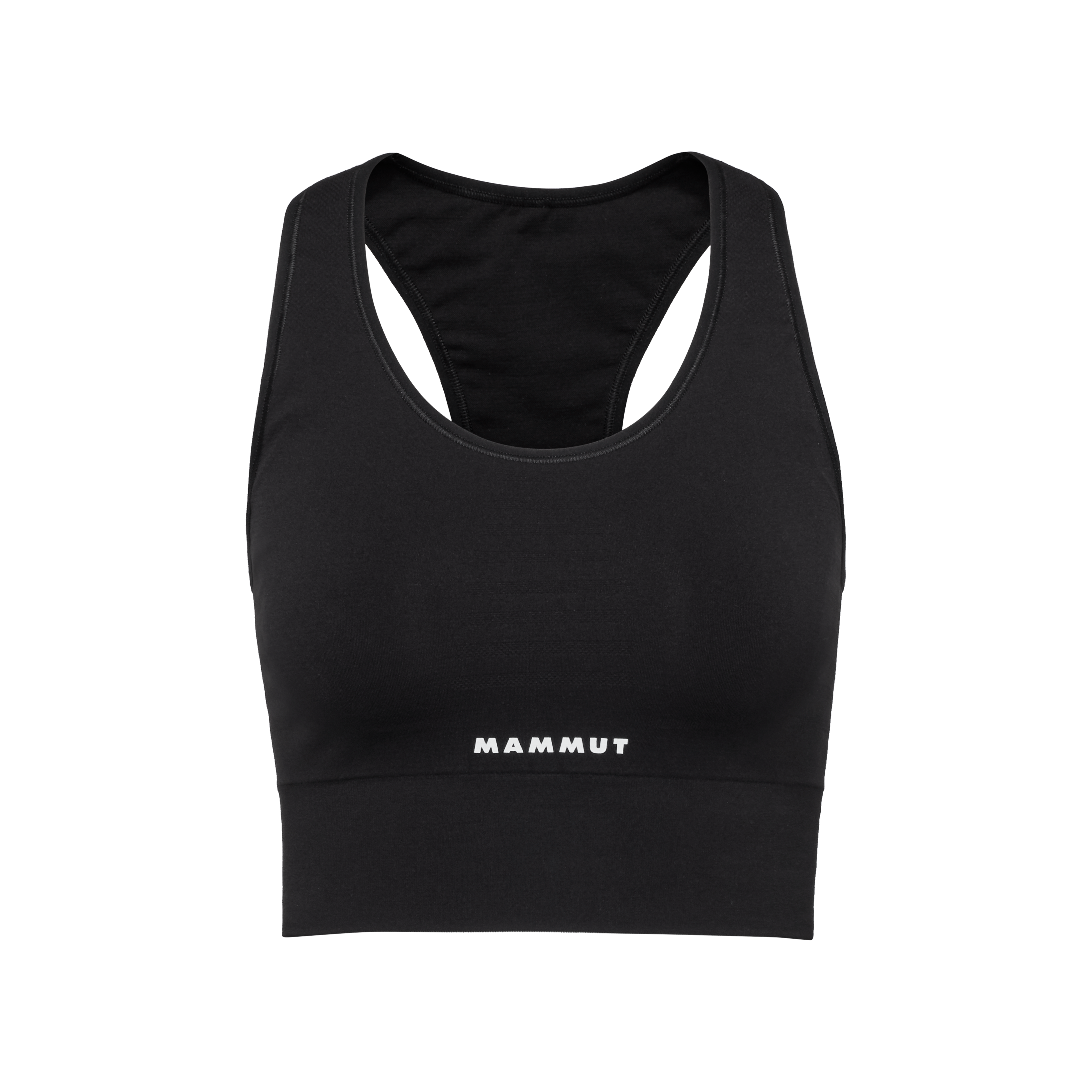 Mammut All-Mountain Seamless BL Sport Bra Women, black - Black - Thumbnail