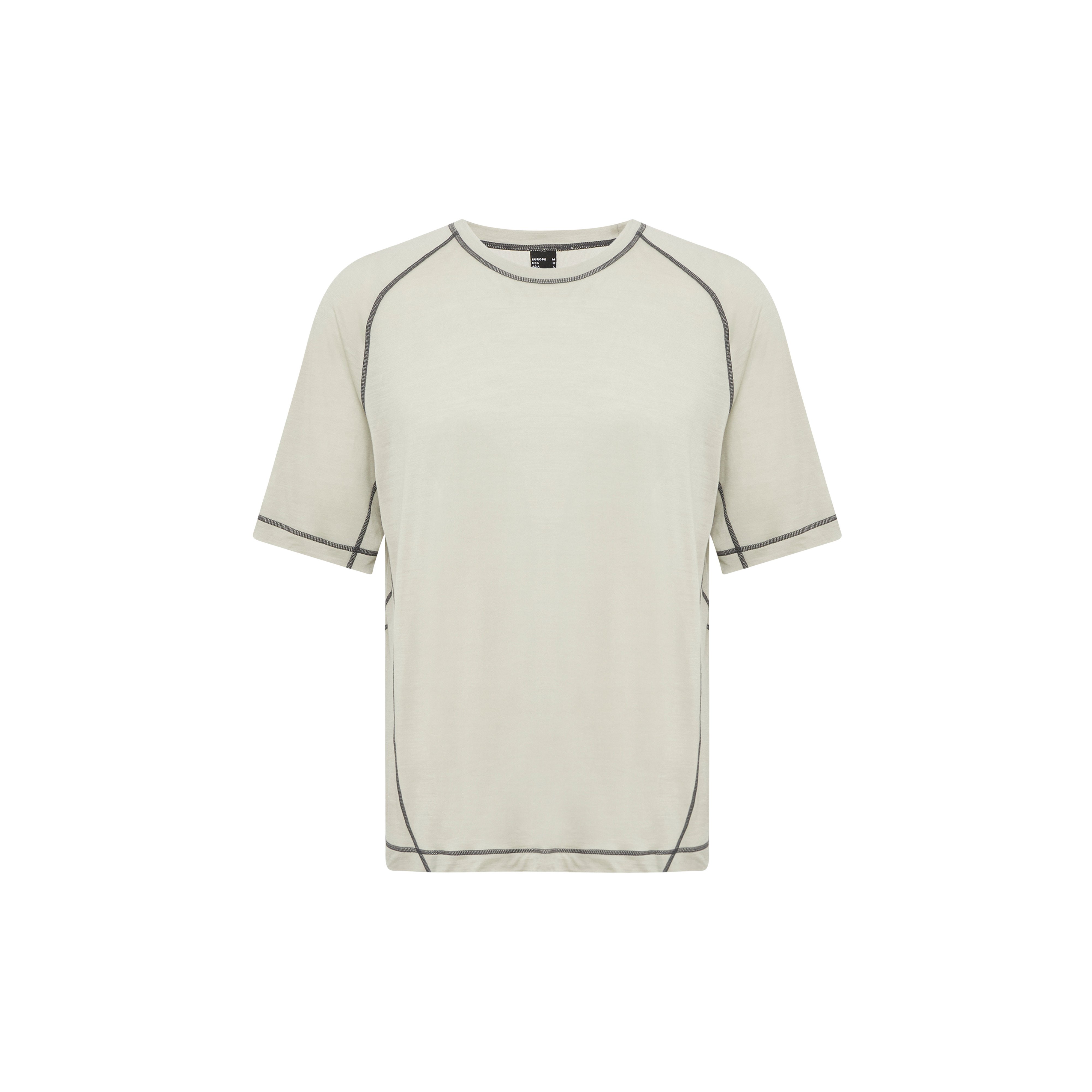Mammut Hiking Patrol x Mammut Tree Wool FL T-Shirt - Gabbro/Sage frost/Willow whisper/Sage frost melange - Thumbnail