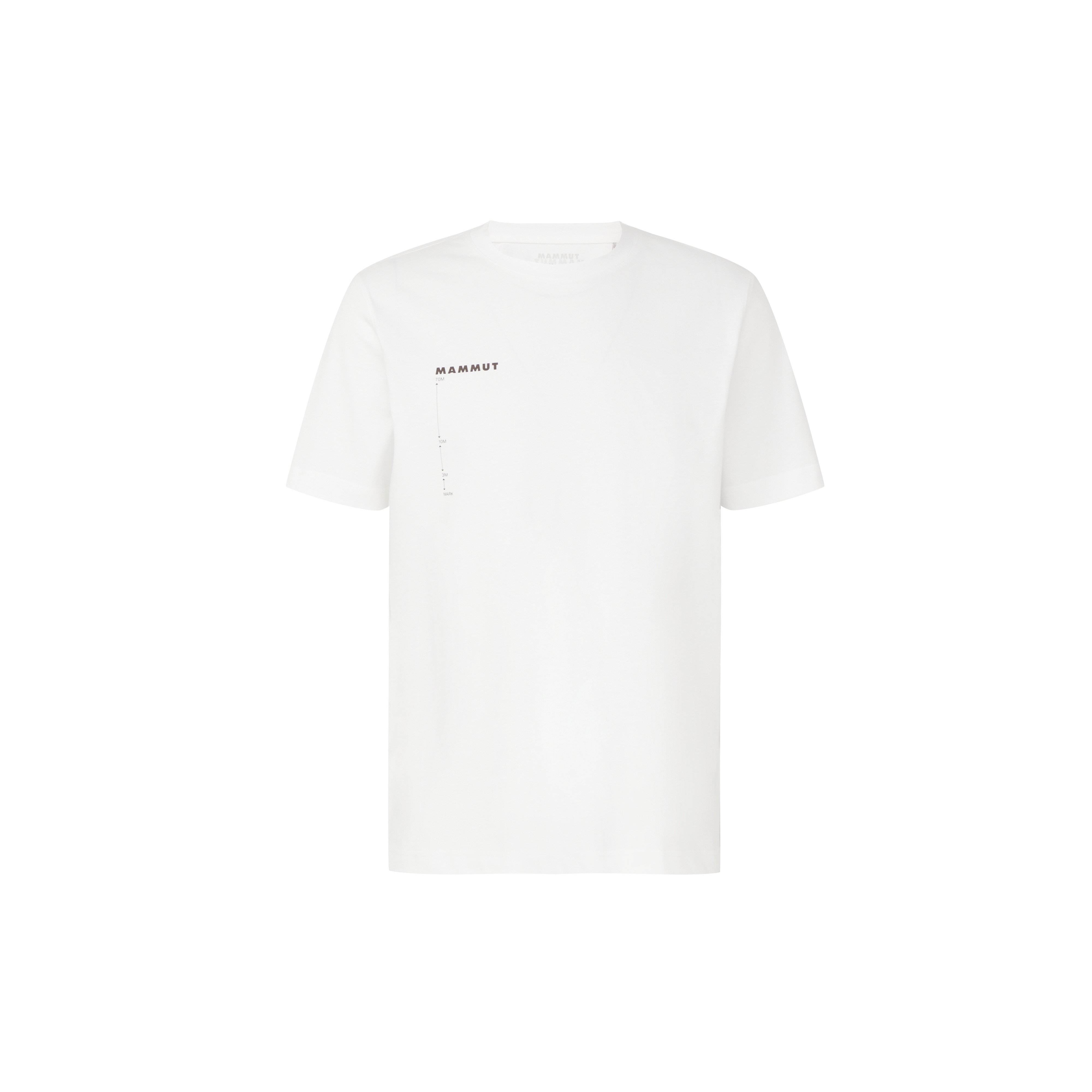 Mammut Mammut Base T-Shirt Men Avy - White/Gabbro - Thumbnail