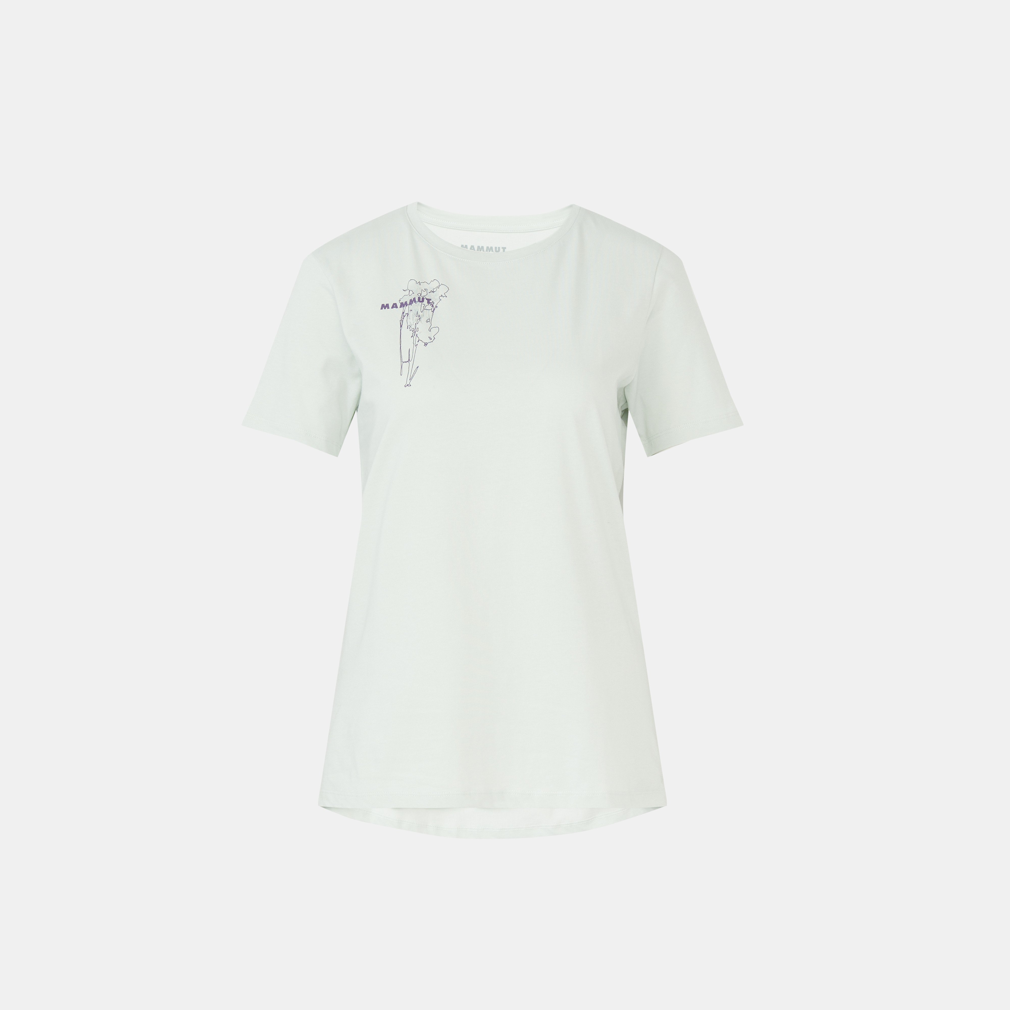 Mammut Mammut Core T-Shirt Women Flower, silver sage - Silver sage - Main image