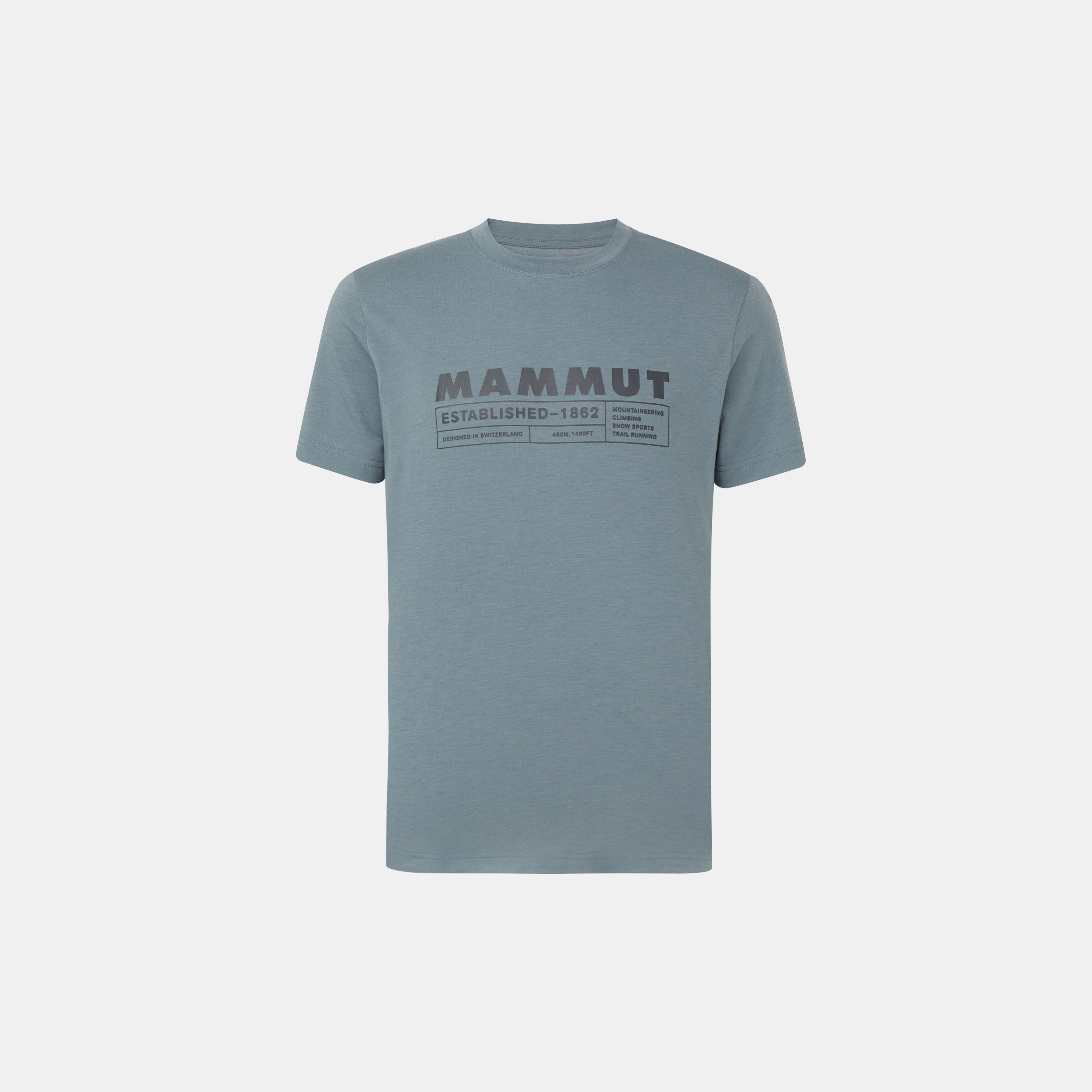 Mammut Trovat T-Shirt Men Logo, strata - Strata - Main image