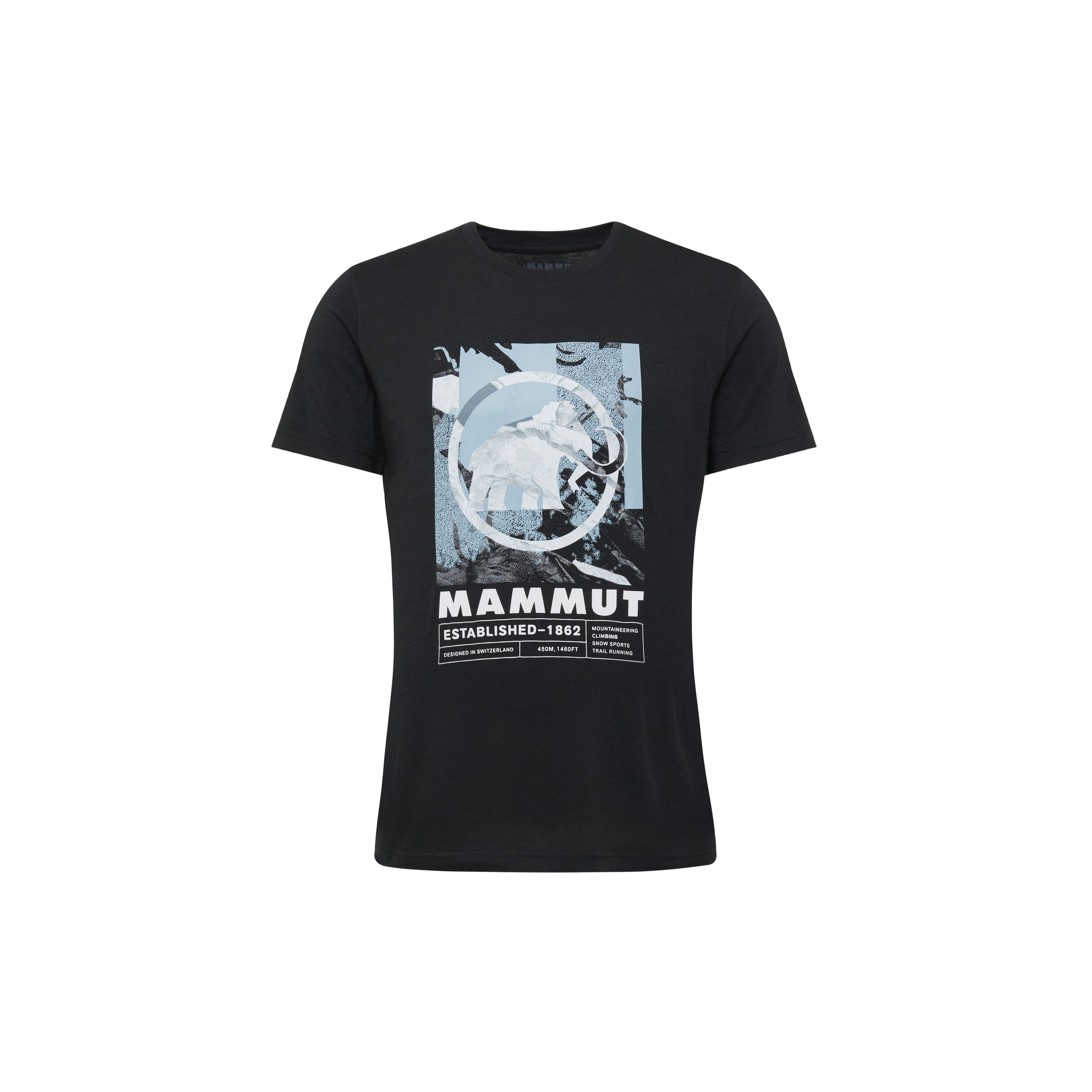 Mammut Trovat T-Shirt Men Mammut - Black/Sablun/Tschiel - Thumbnail