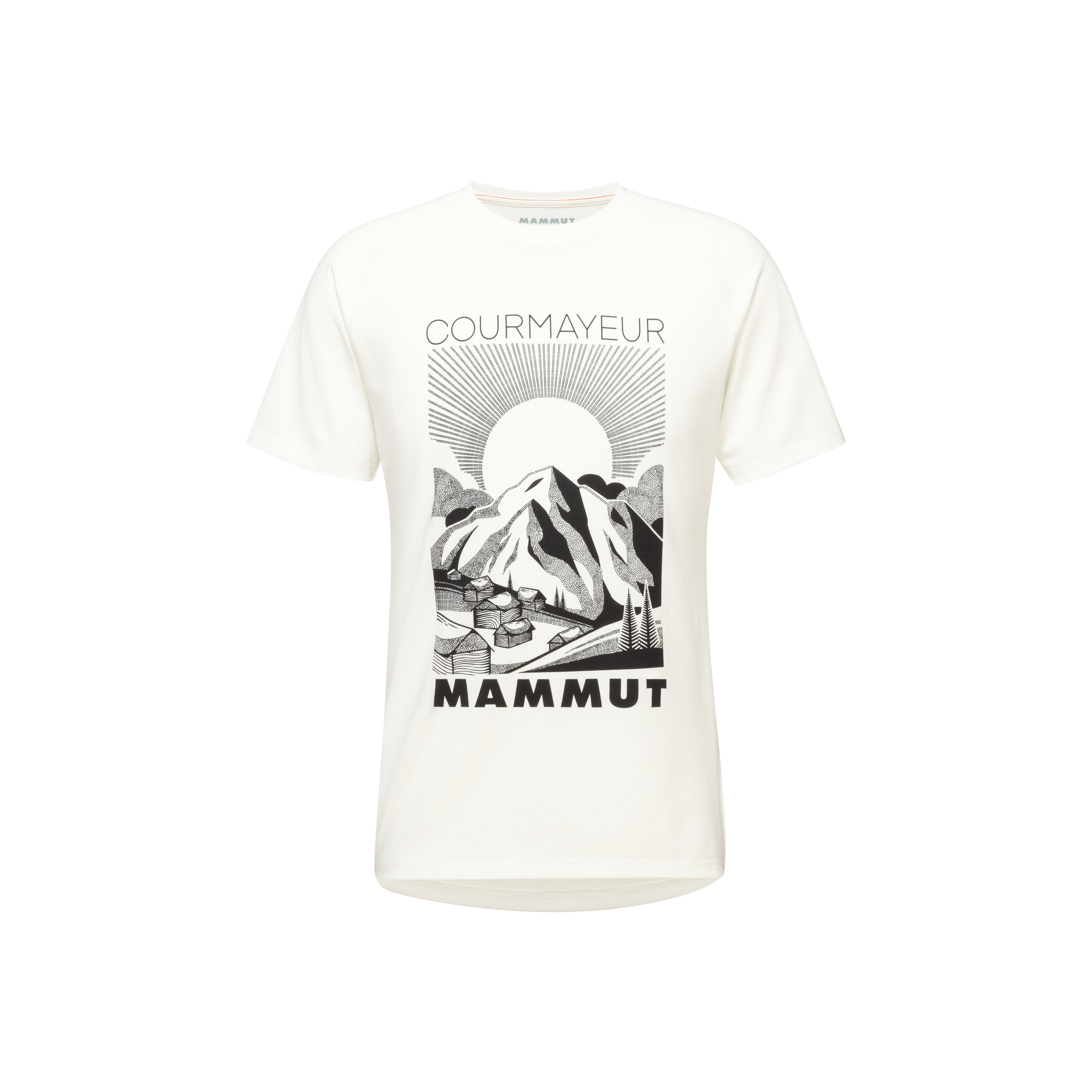 Mountain T-Shirt Men - white PRT3, S thumbnail
