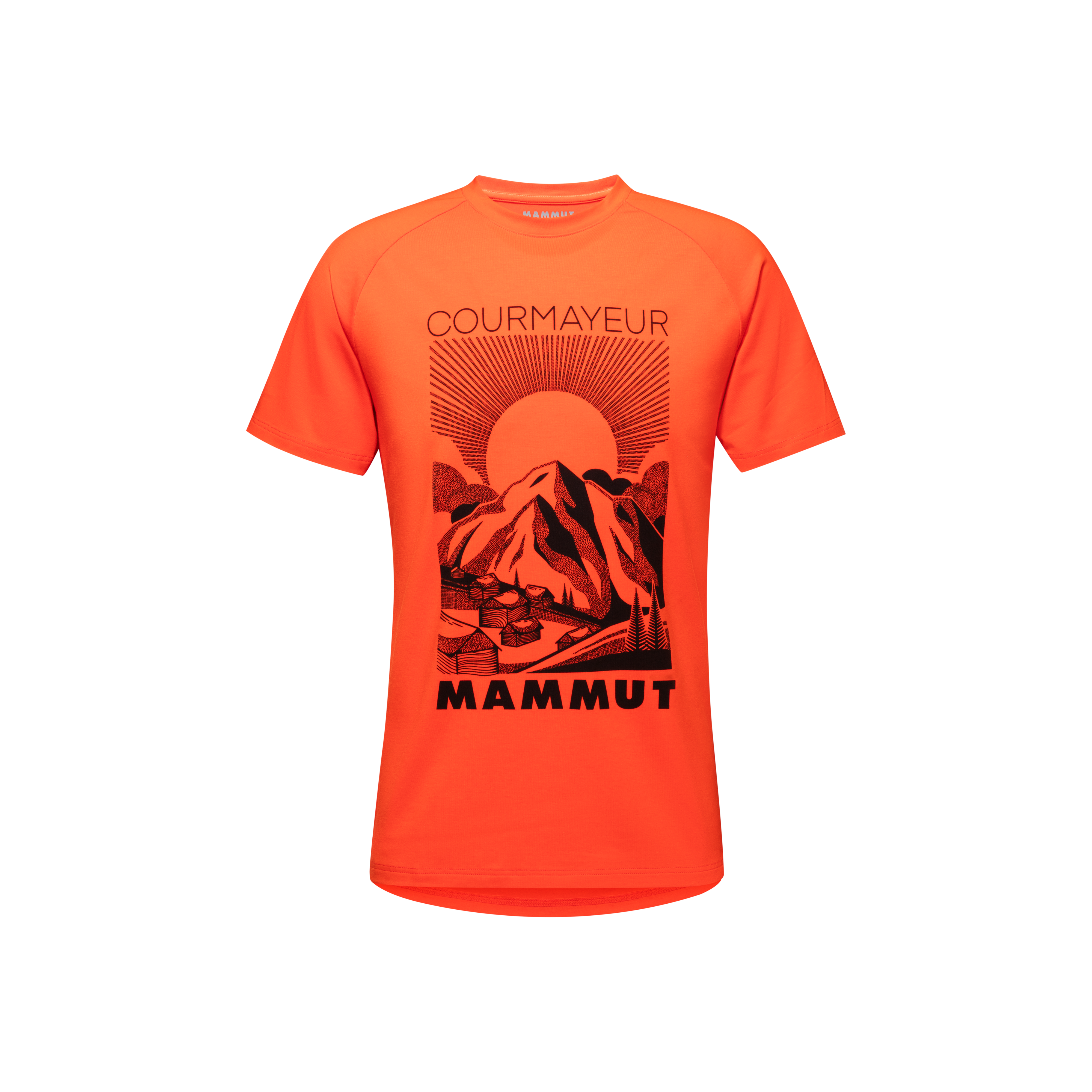 Mountain T-Shirt Men - hot red PRT3, XXL thumbnail