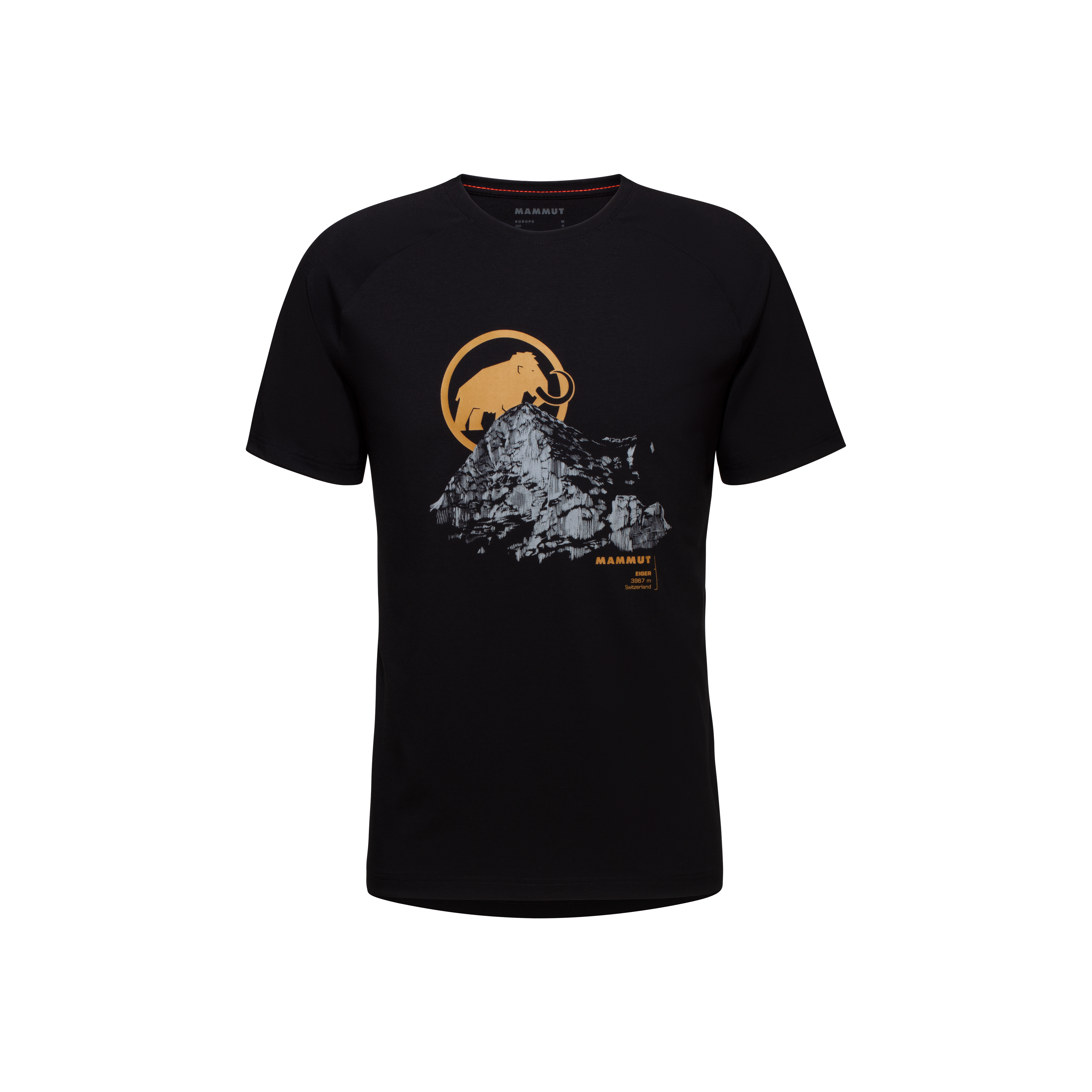 Mountain T-Shirt Men Eiger - black, 3XL thumbnail