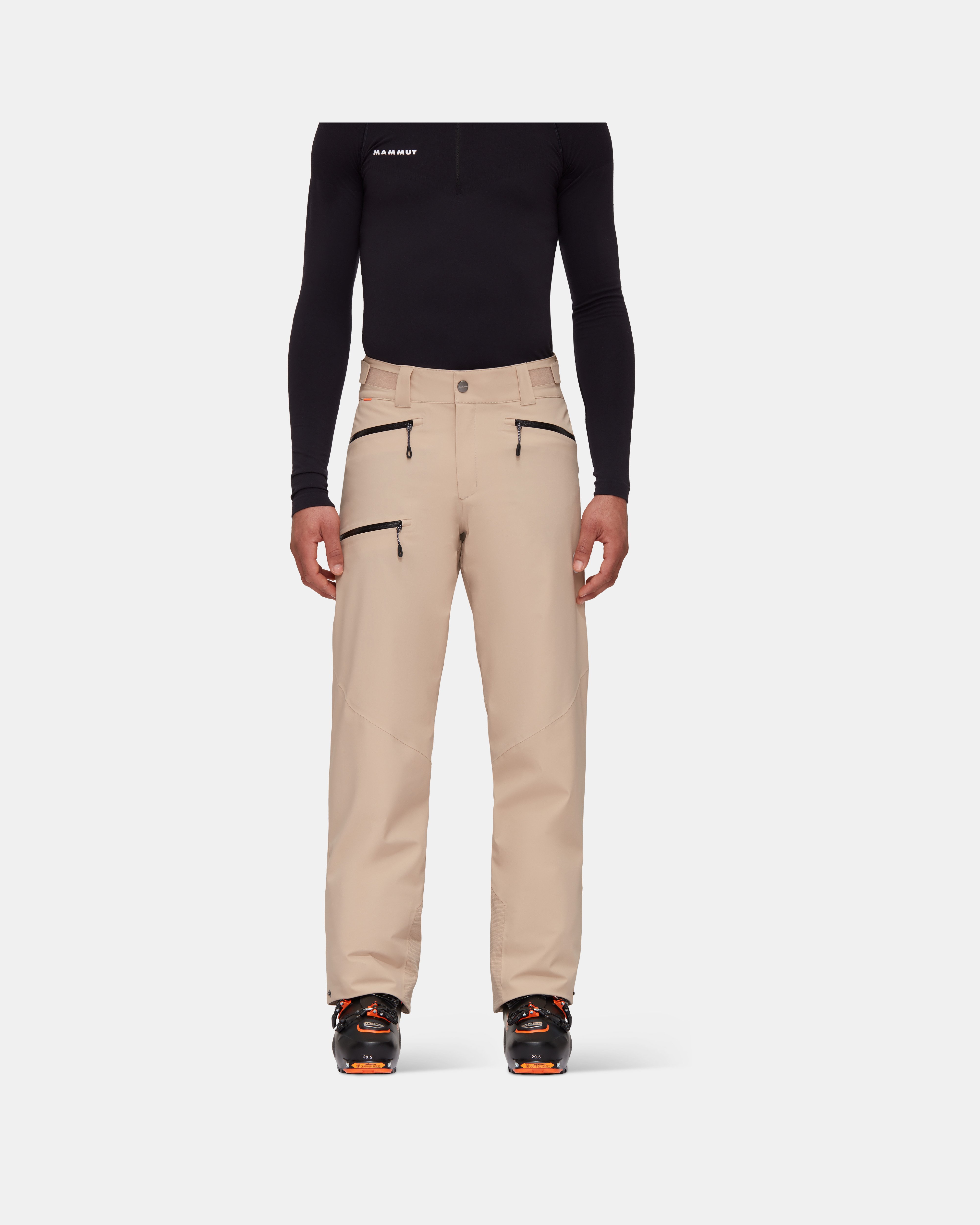 Mammut Stoney HS Thermo Pants Men, savannah - Savannah - Model front view