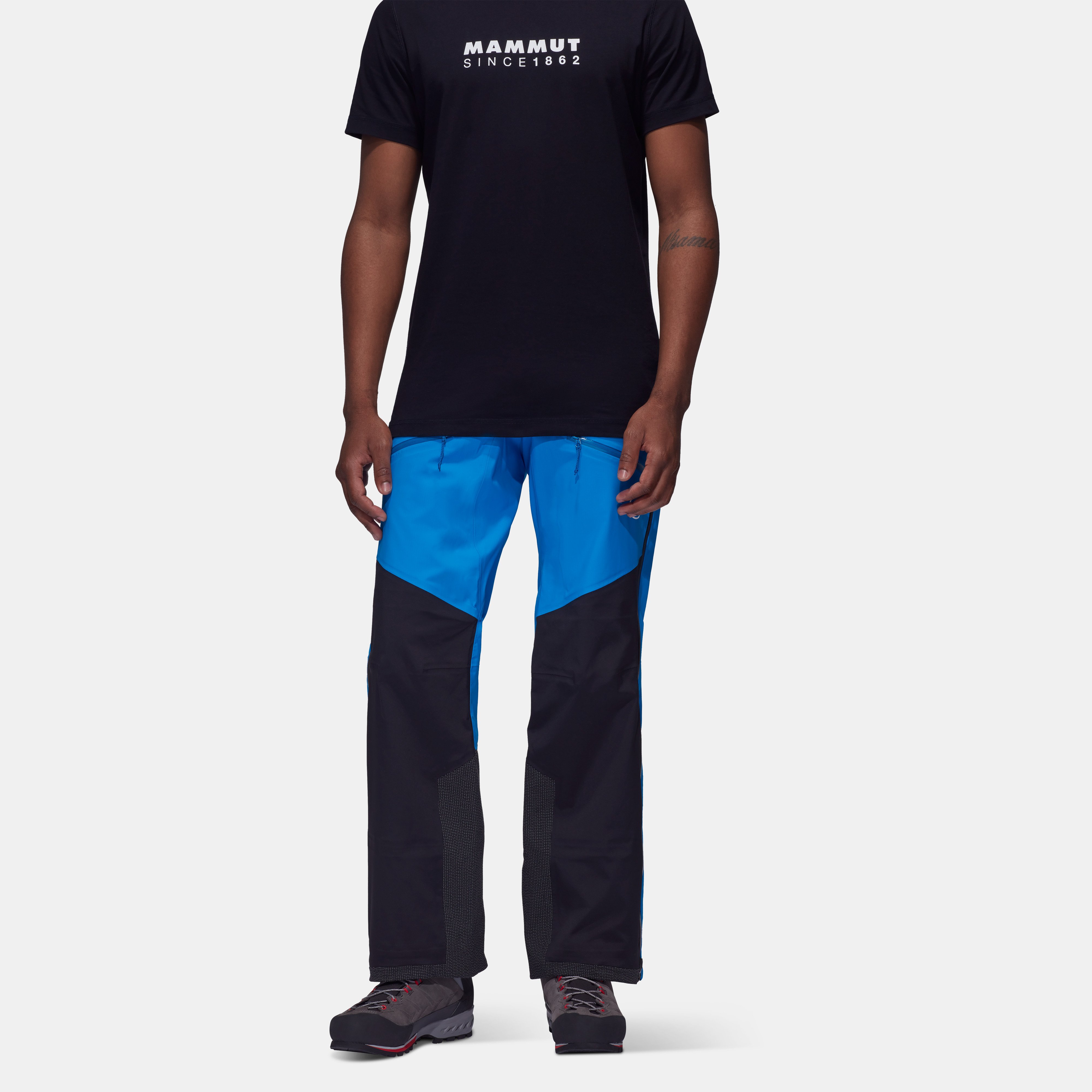 Mammut Taiss Pro HS Pants Men, glacier blue-black - Glacier blue-black