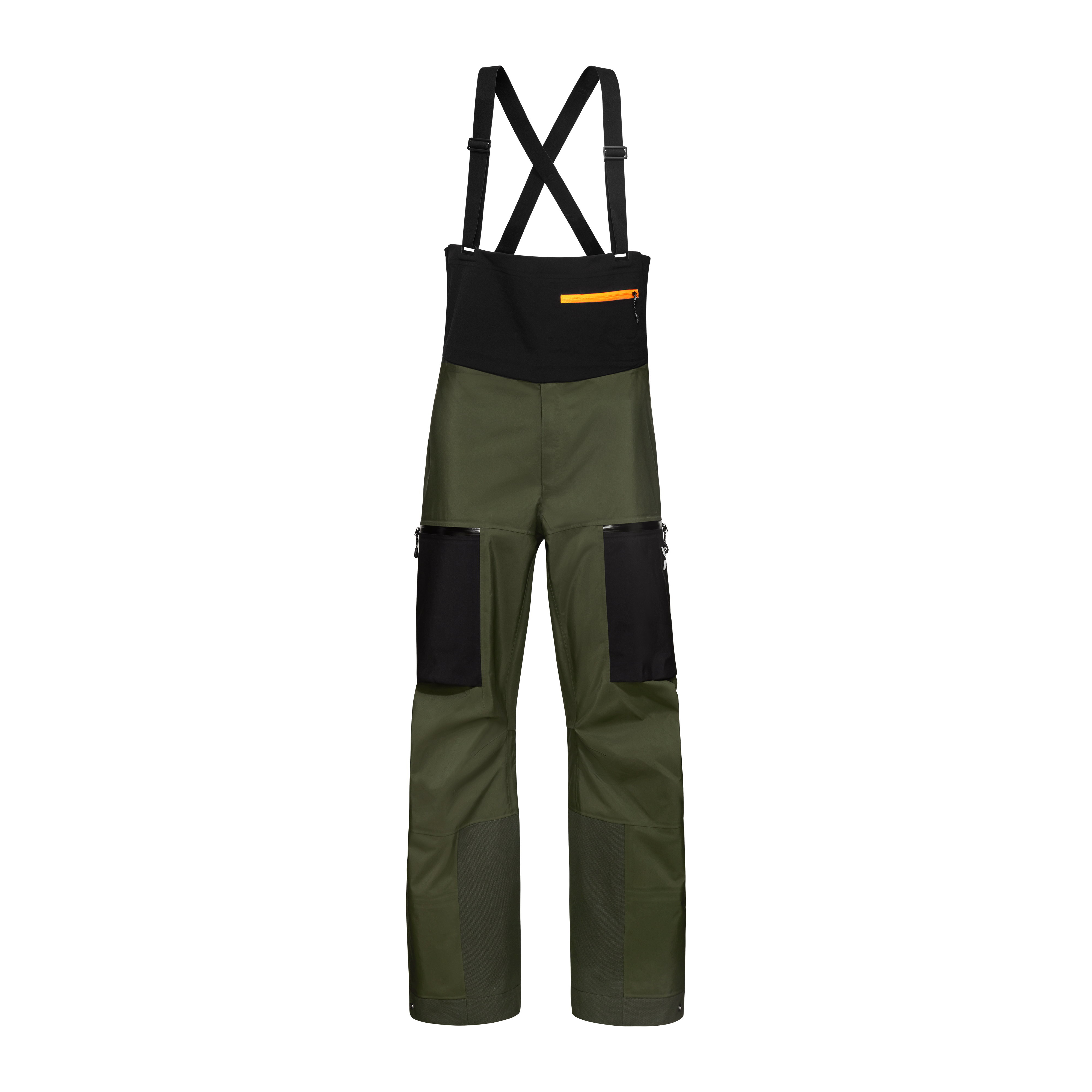 Eiger Free Pro HS Bib Pants Men - dark marsh-black, US 28, normal thumbnail