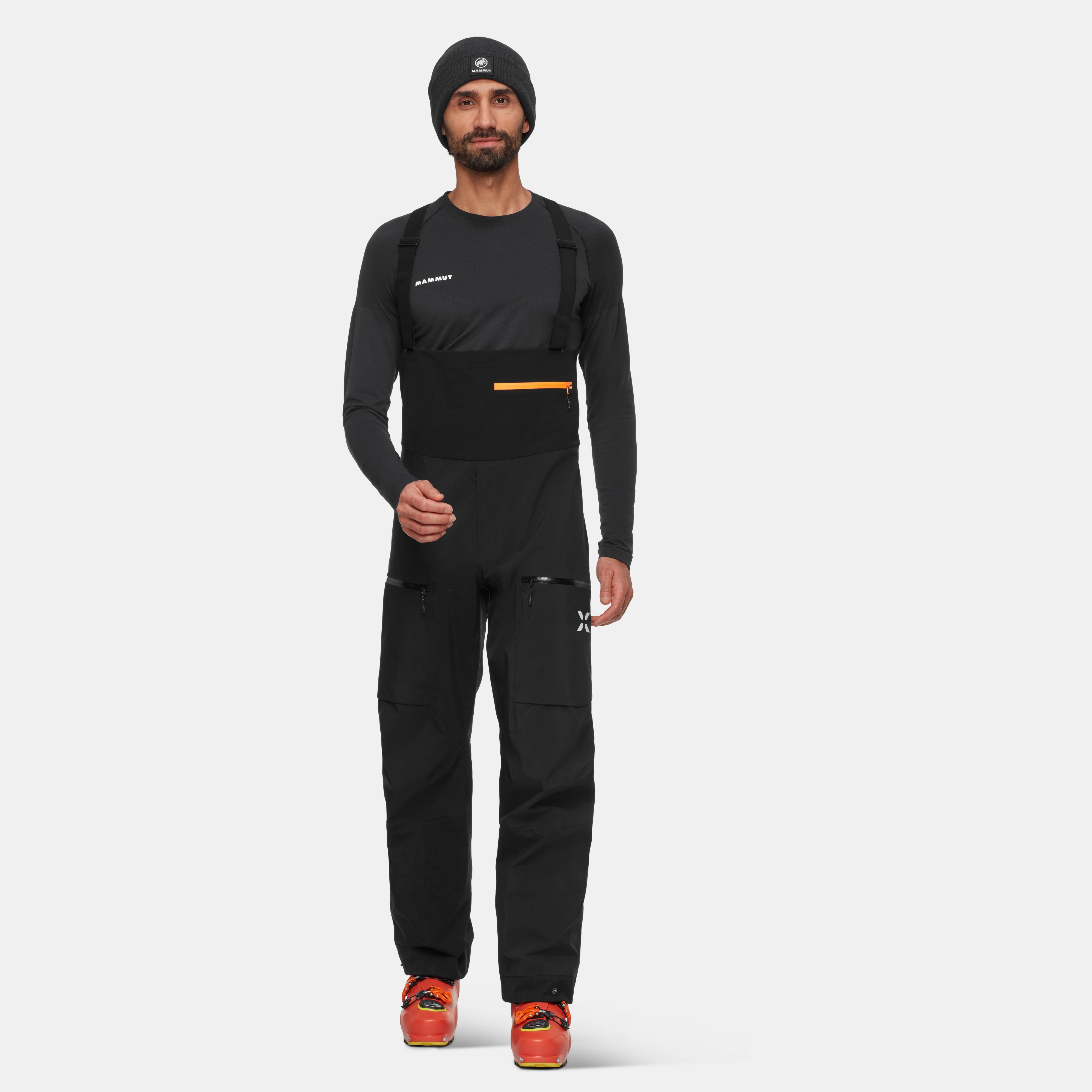 Mammut Eiger Free Pro HS Bib Pants Men, black - Black
