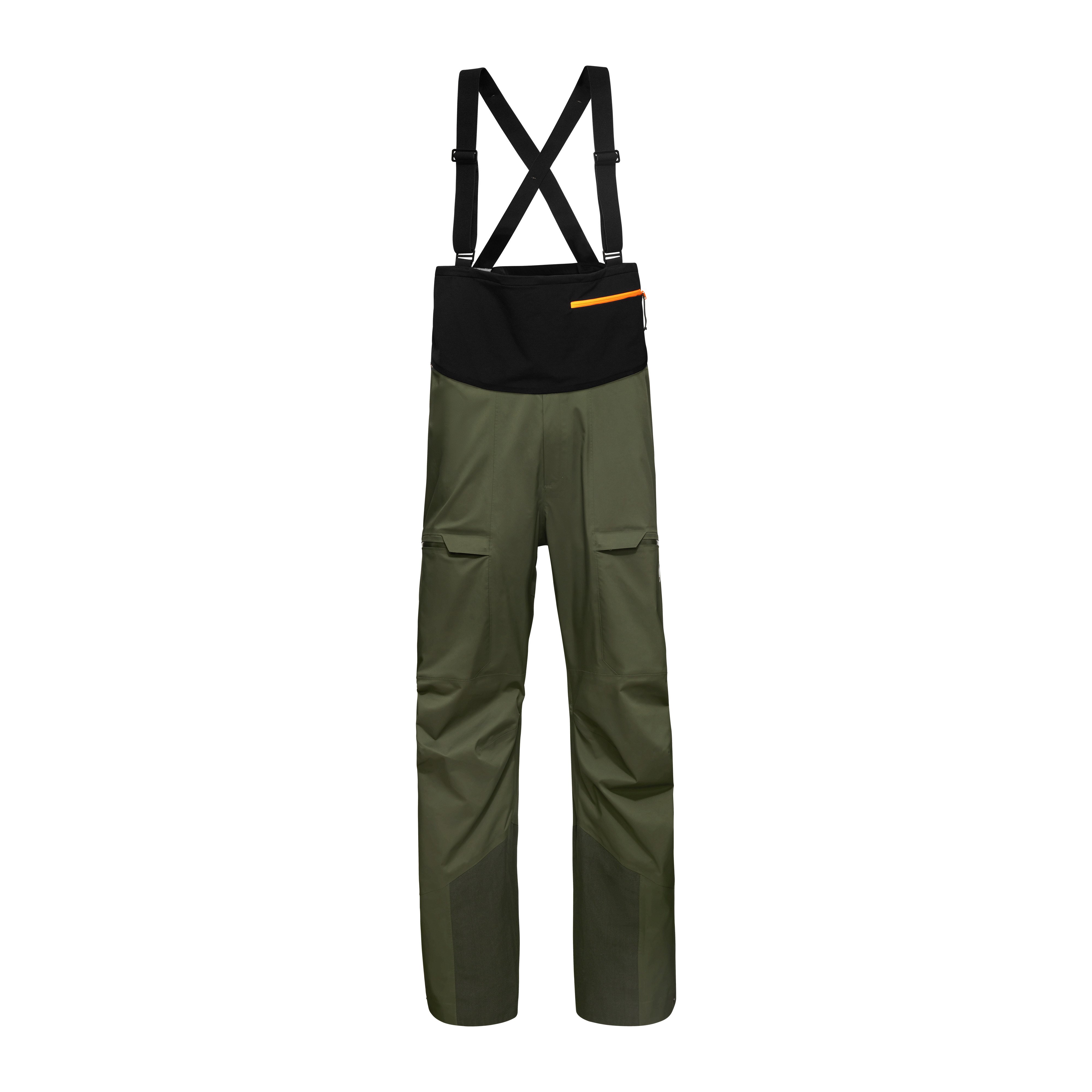 Mammut Haldigrat HS Bib Pants Men - Black/Mammut red/Vin/Dark marsh - Thumbnail
