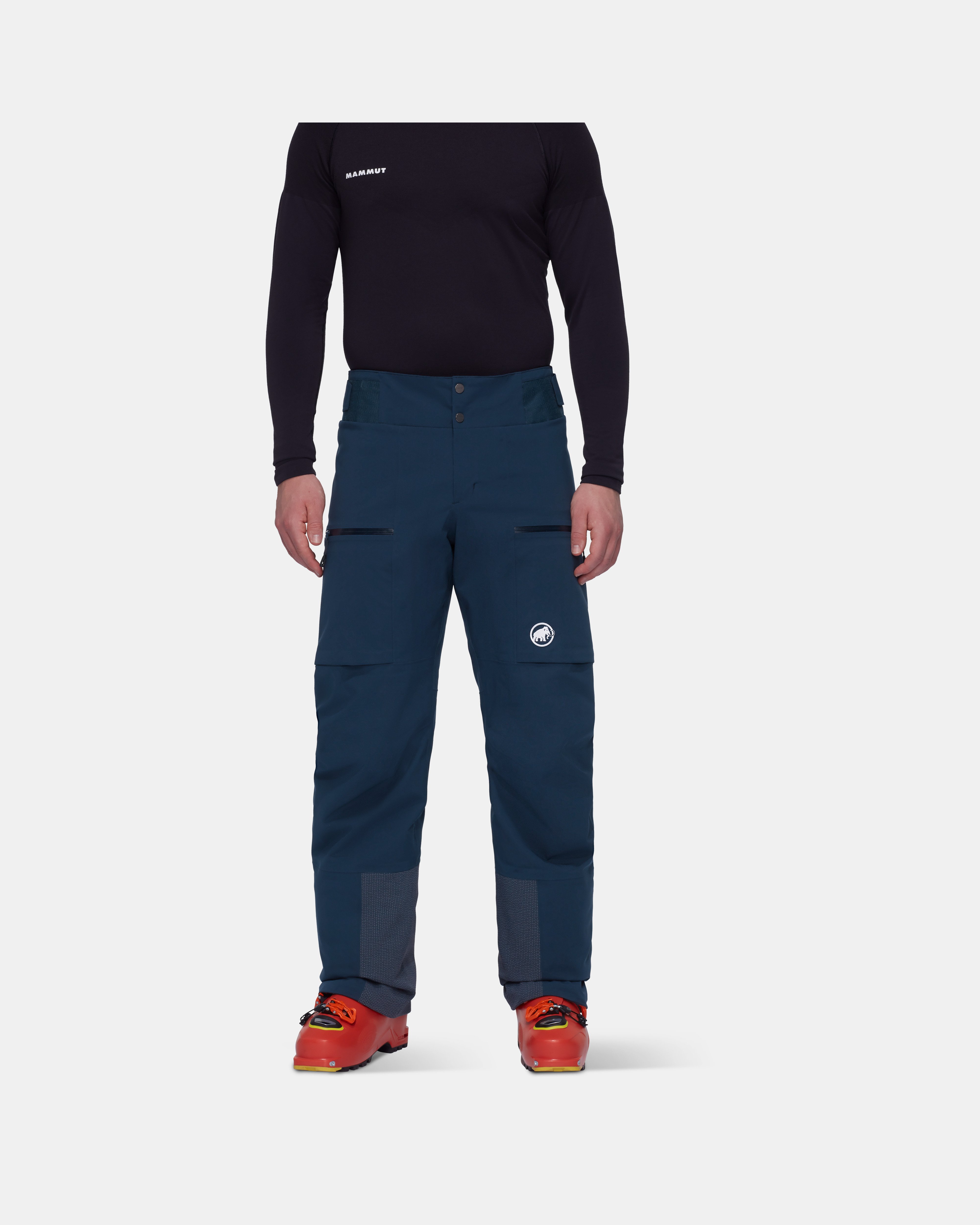 Mammut Stoney HS Thermo Pants Men, marine - Marine - Model front view