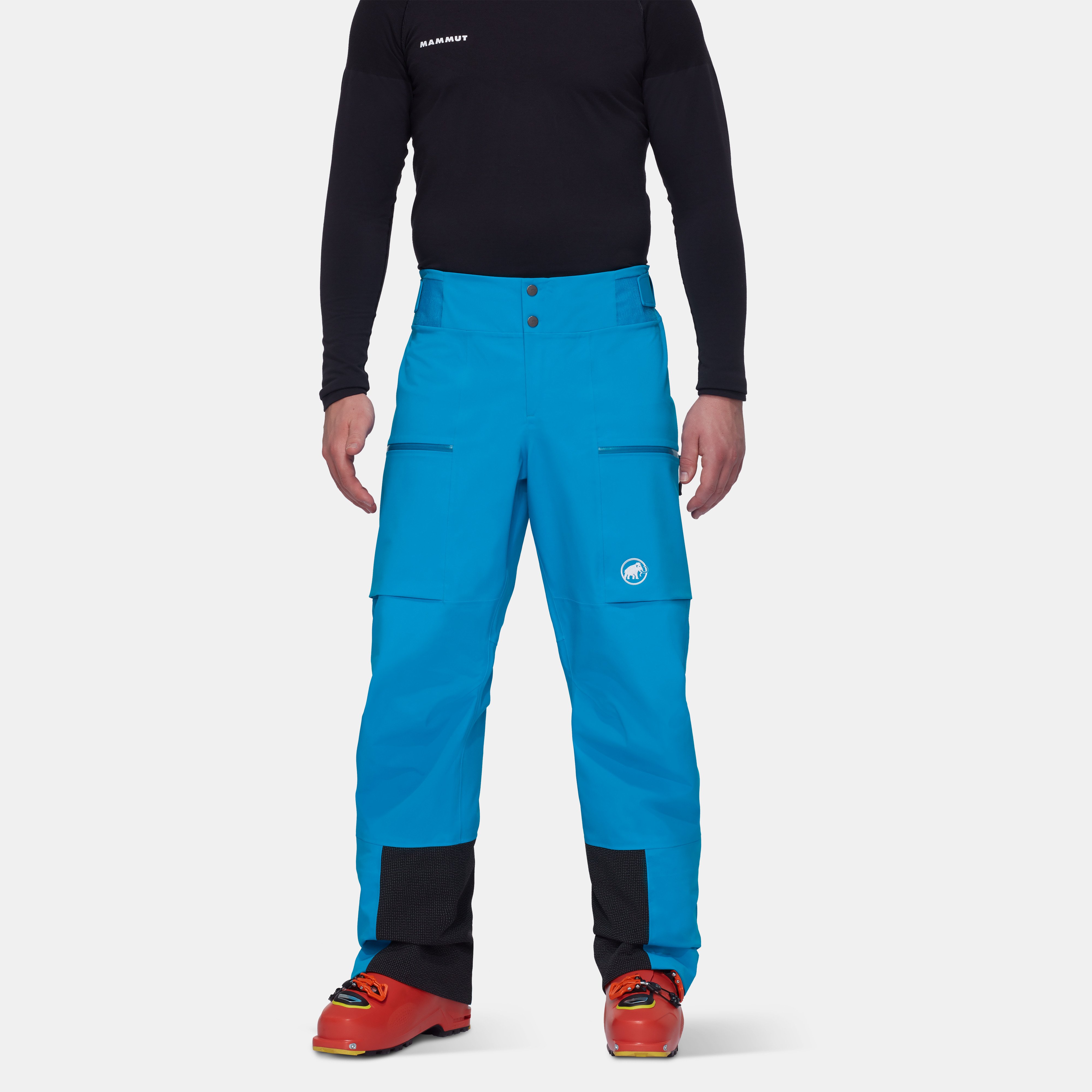 Mammut Stoney HS Pants Men, glacier blue-black - Glacier blue-black