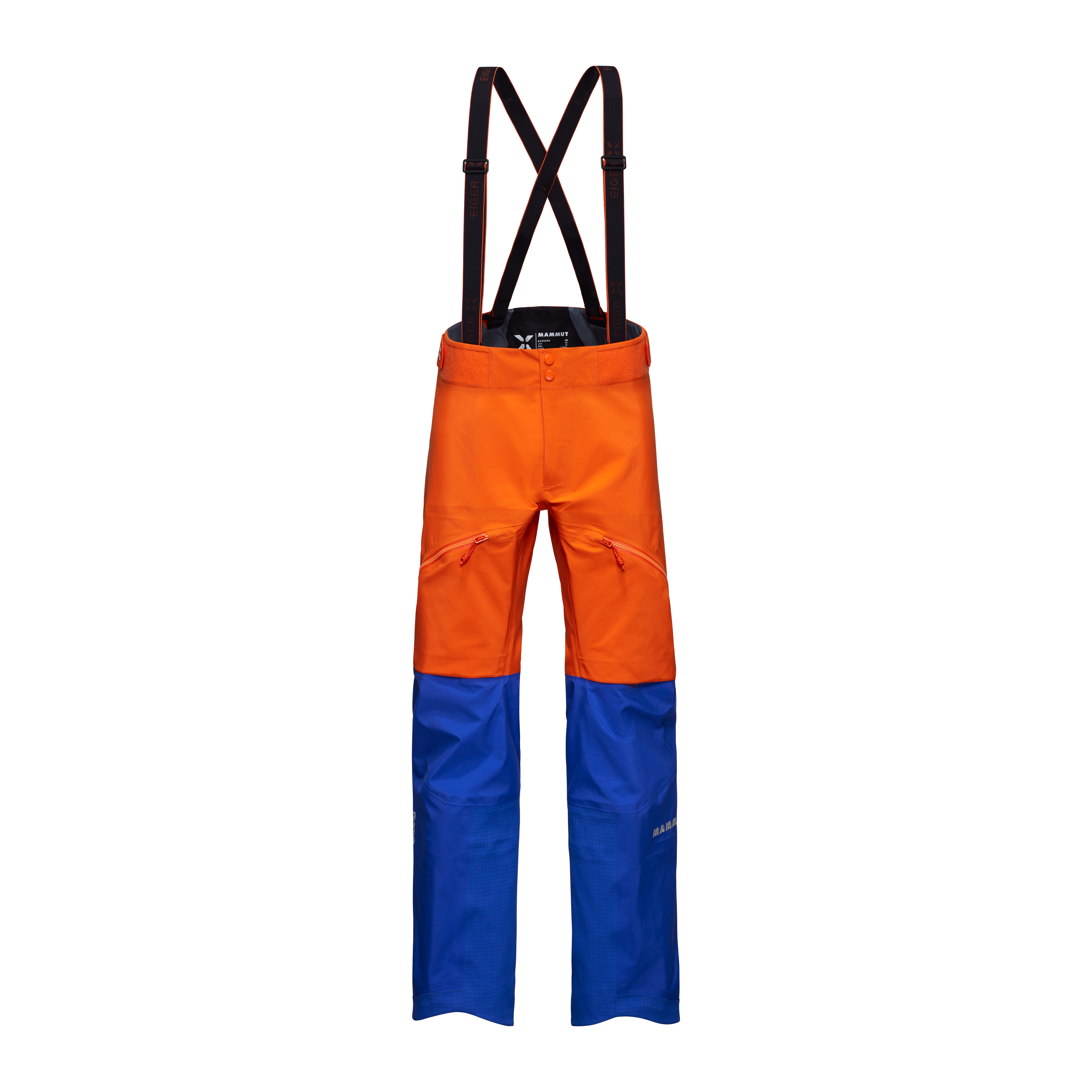 Mammut Eiger Nordwand Pro HS Pants Men, eiger orange-eiger blue - Eiger orange-eiger blue - Thumbnail