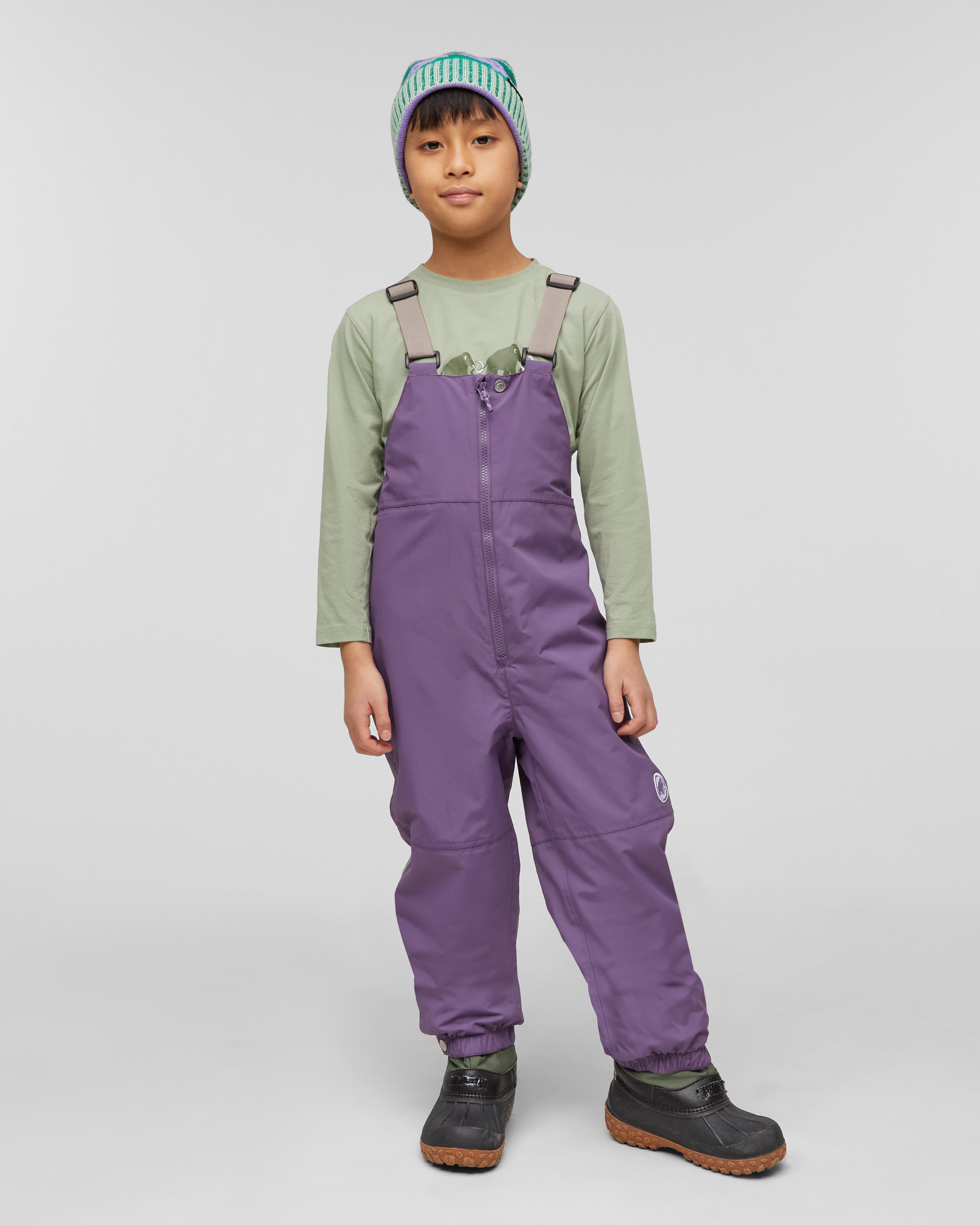 Mammut Treeline HS Thermo Overall Kids,  paloja -  paloja - Model front view