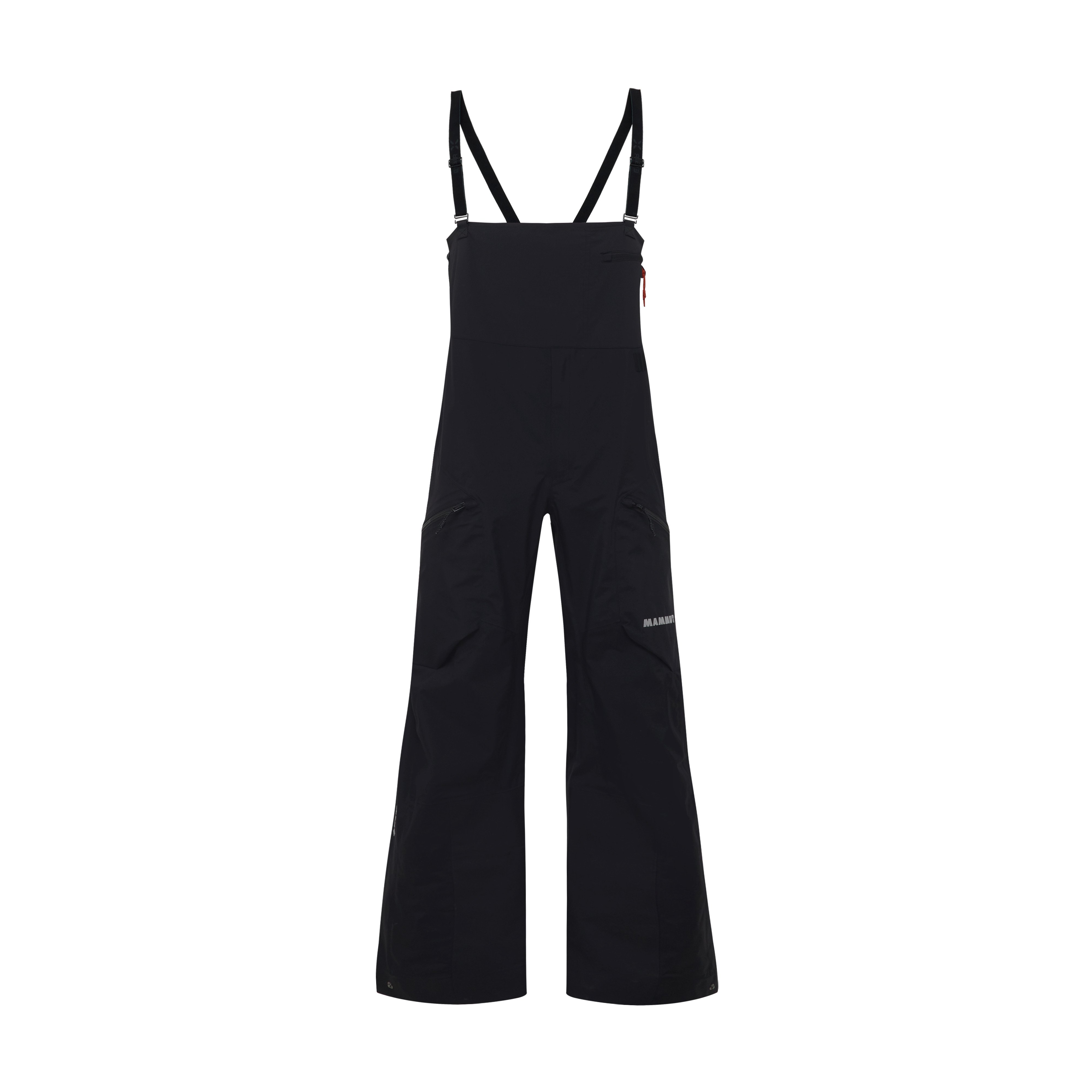 Mammut Eiger Free Advanced HS Bib Pants Men - Black/Eiger orange-black/Muntan-baselgia/Nebla-strata - Thumbnail