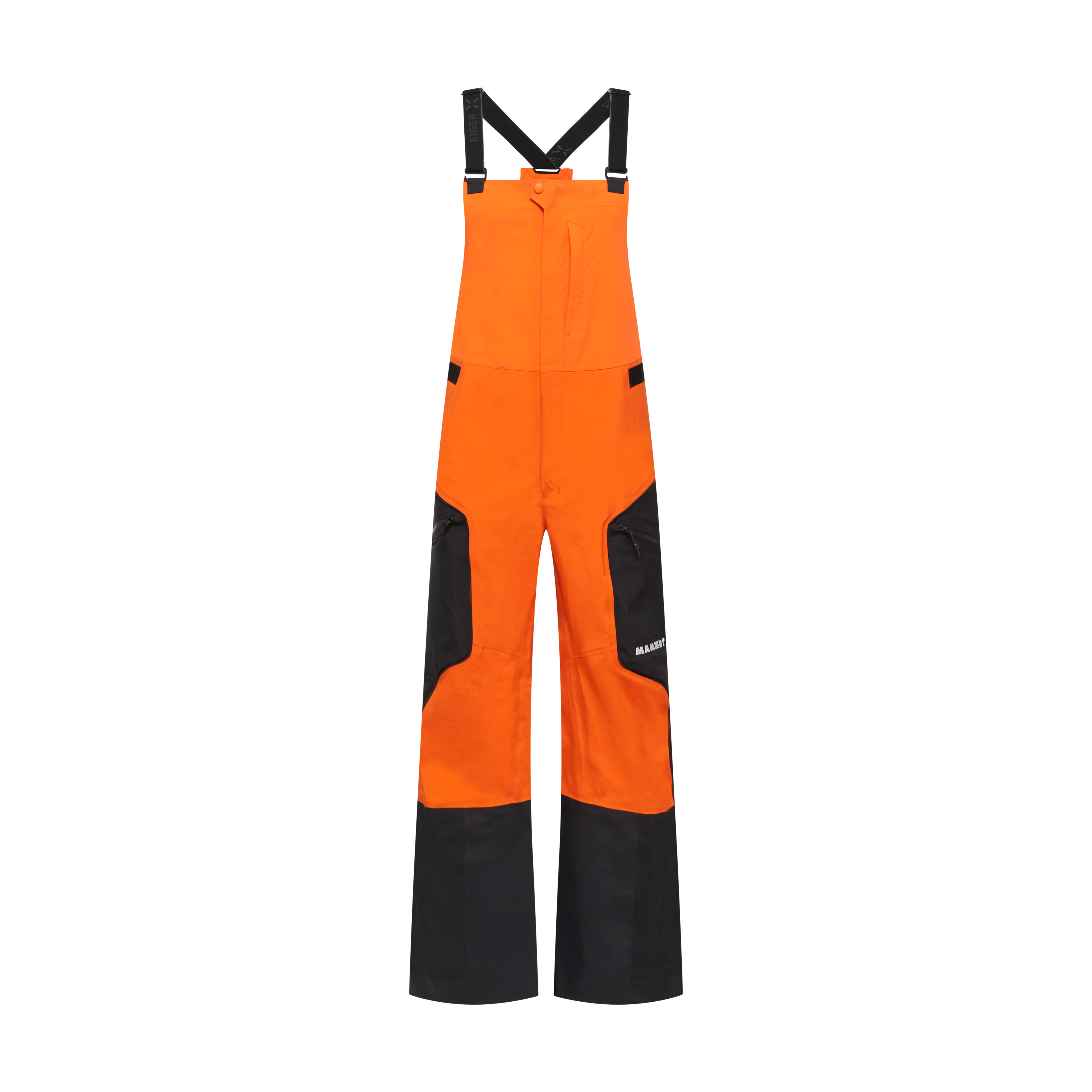 Mammut Eiger Free Pro HS Bib Pants Men, eiger orange-black - Eiger orange-black