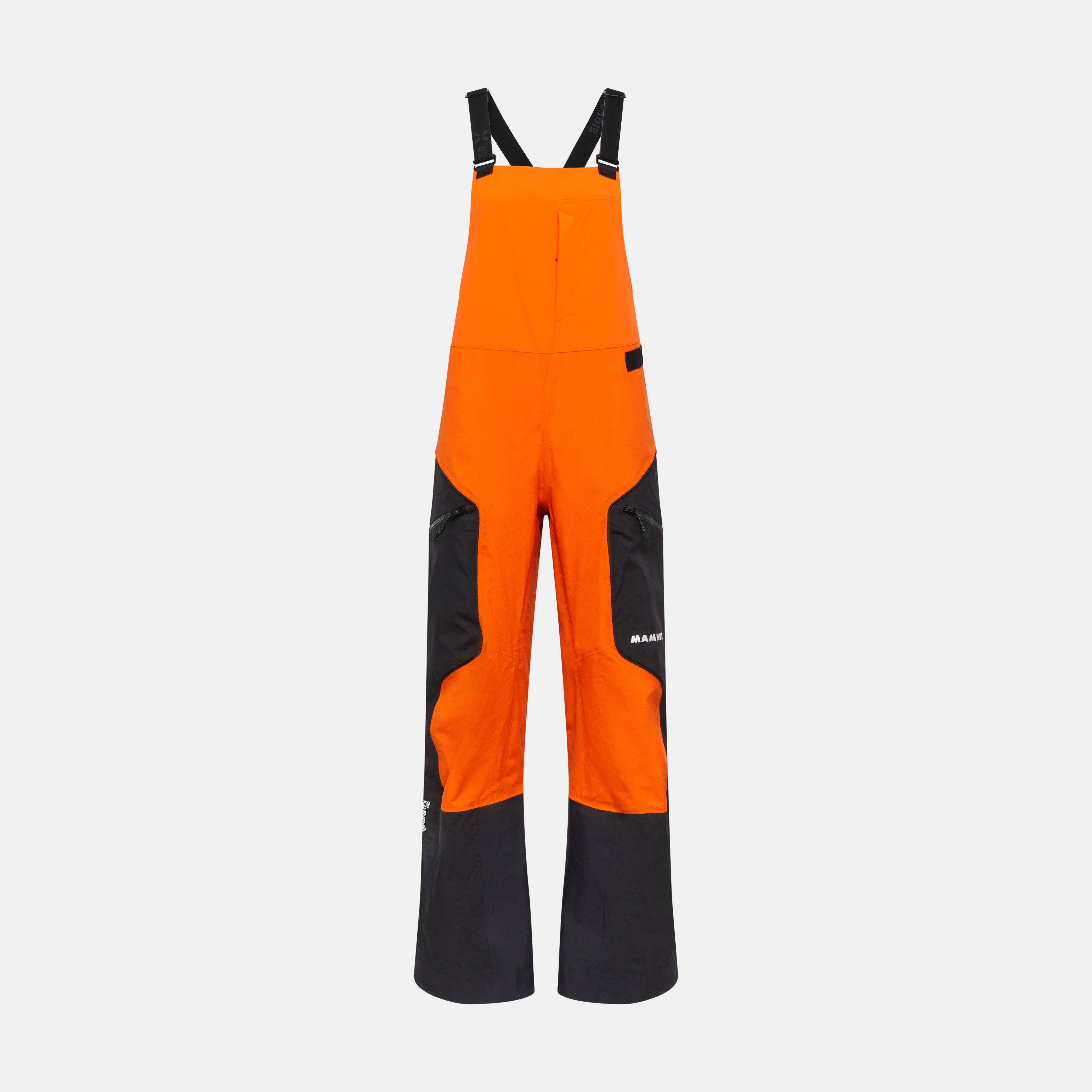 Mammut Eiger Free Pro HS Bib Pants Women, eiger orange-black - Eiger orange-black - Main image